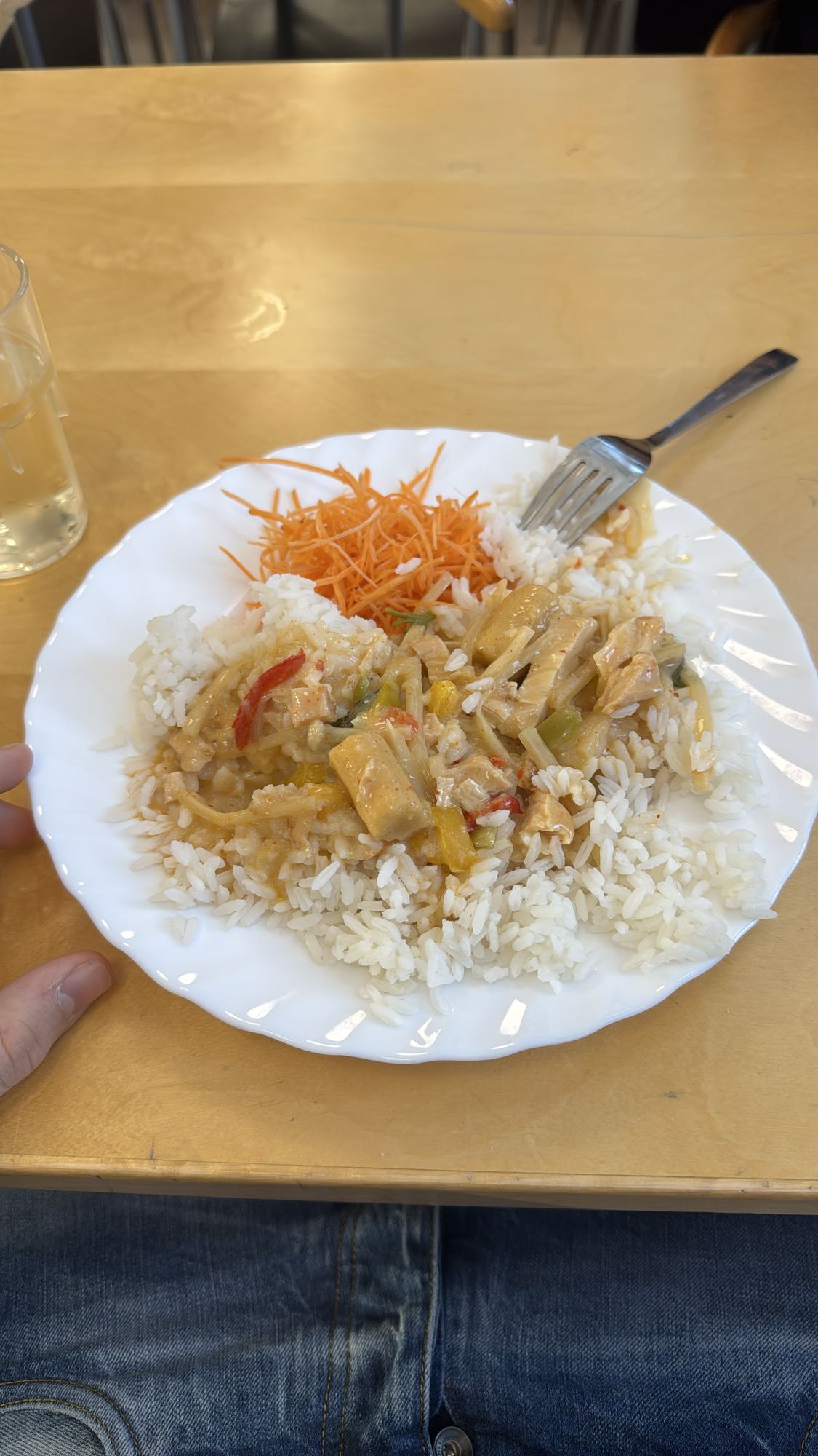 Ris med tofu och grönsaker