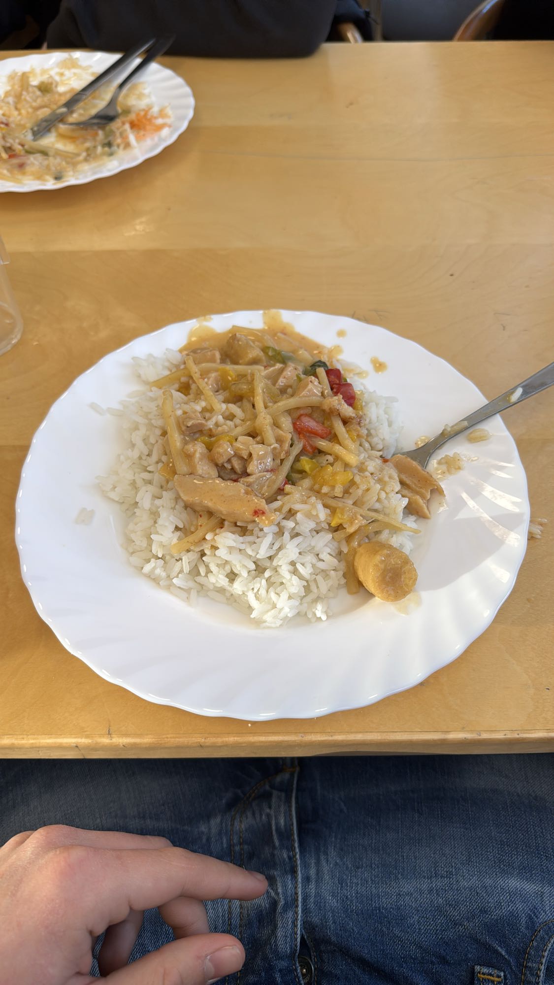 Kycklinggryta med ris