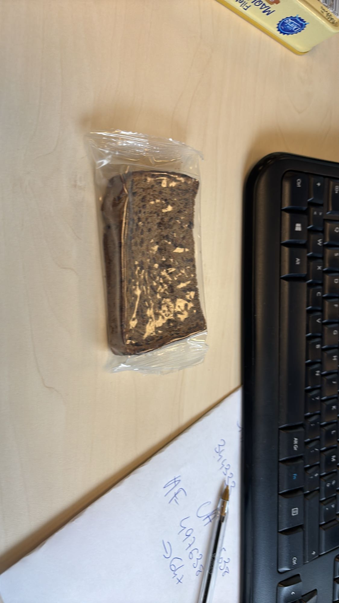 Pain complet emballé