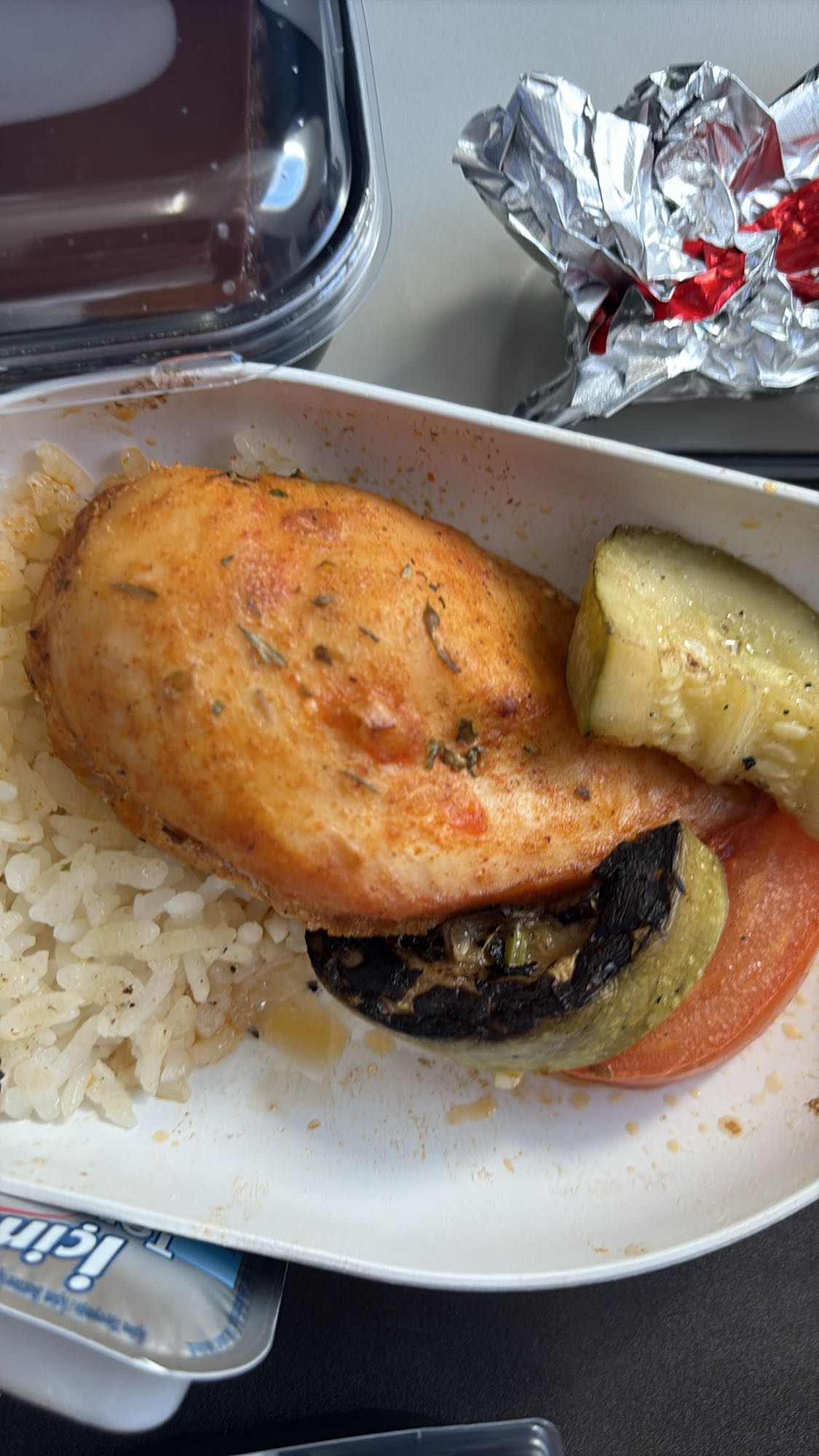 Chicken with rice & veggies