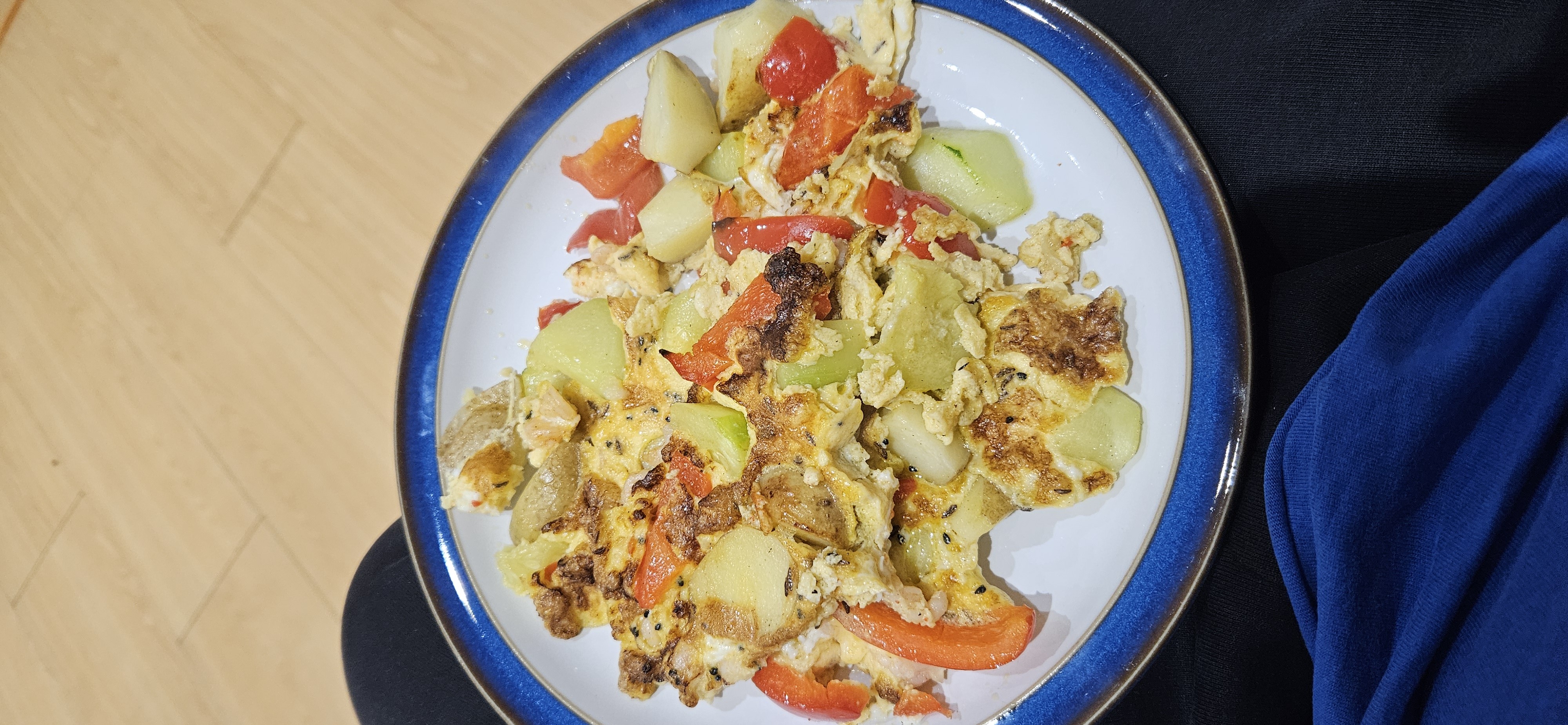 Veggie Egg Scramble