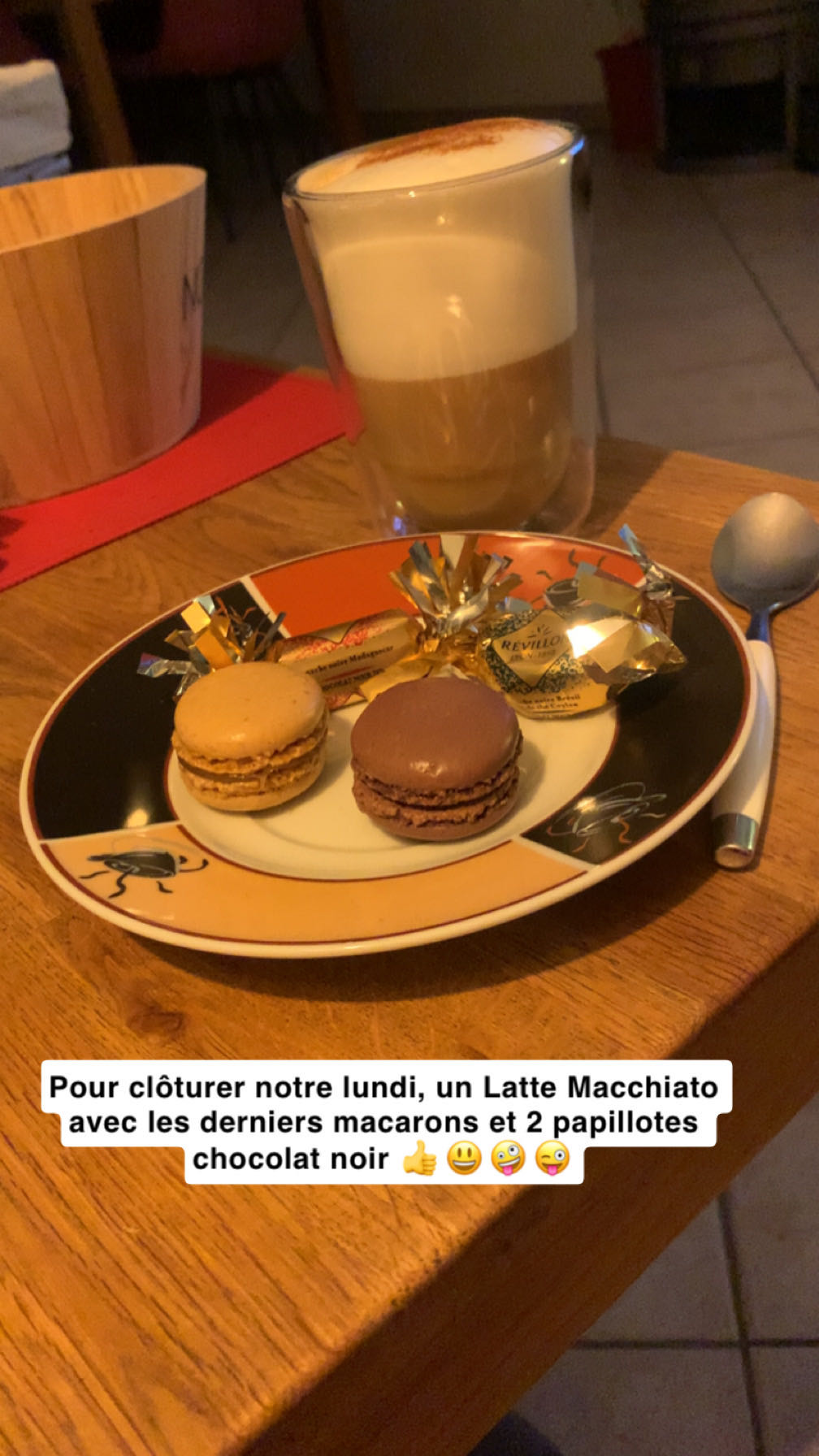 Latte et douceurs