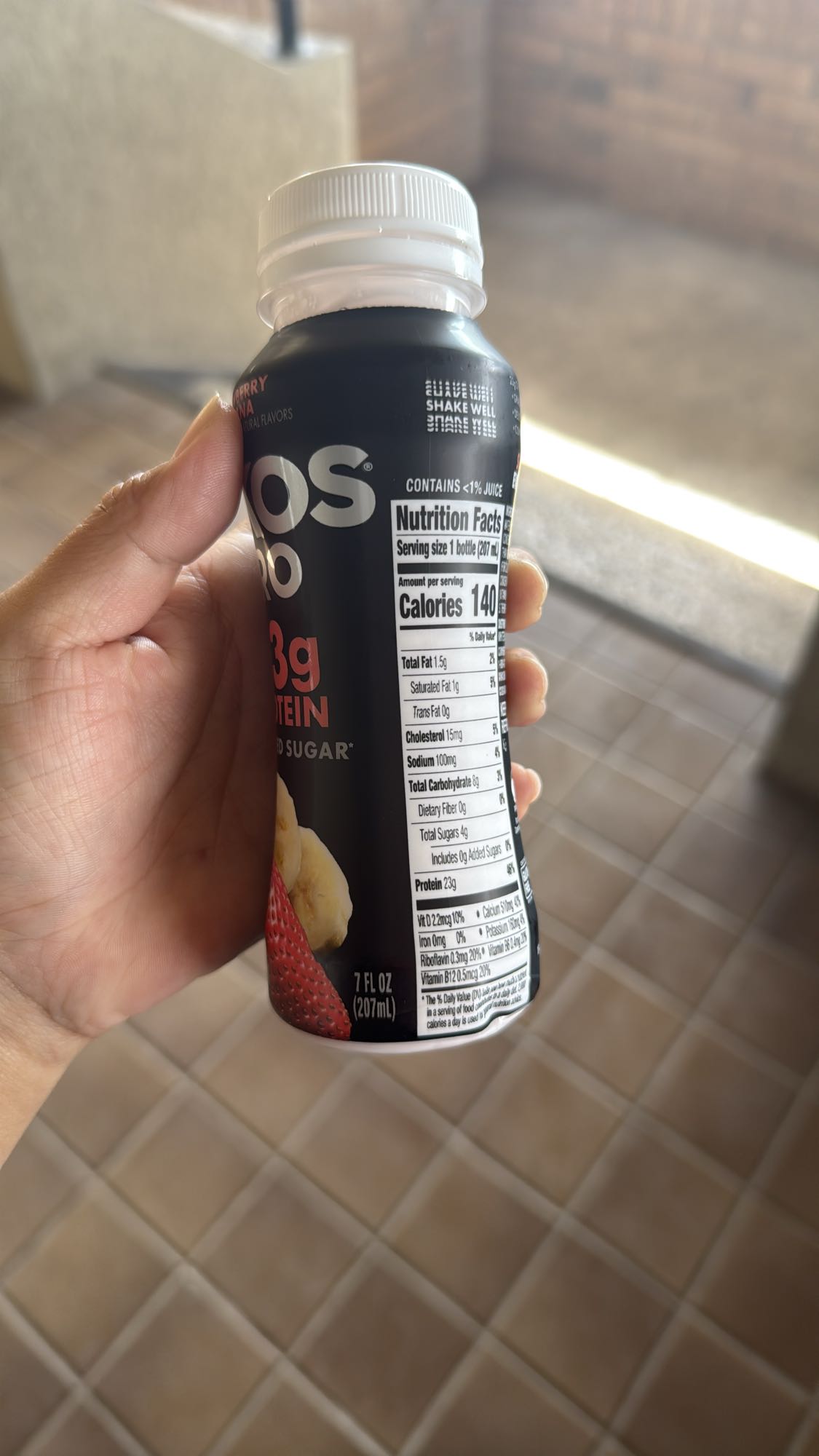 Strawberry Banana Protein Shake