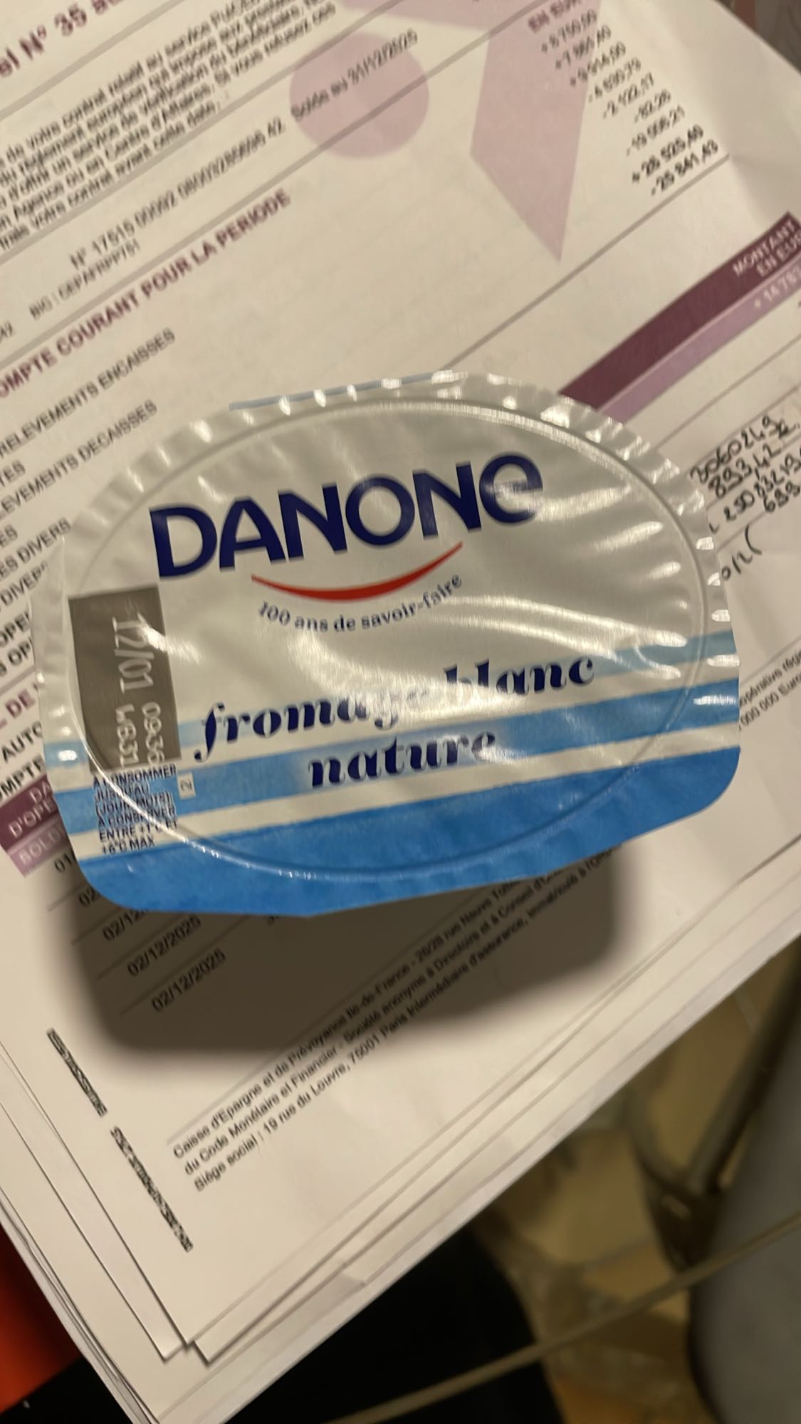 fromage blanc nature