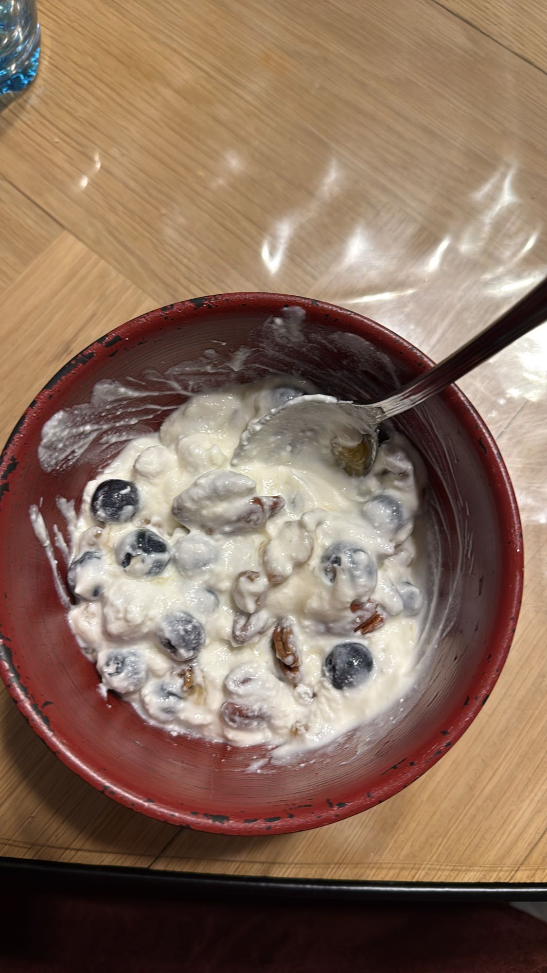 Yogurt Nut Fruit Bowl