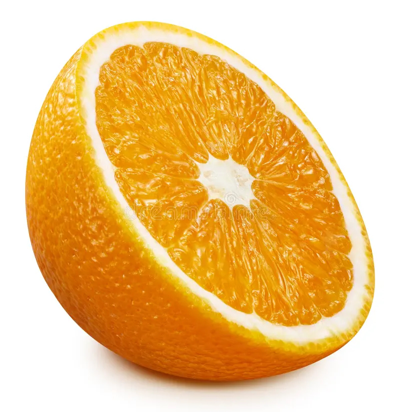 Media naranja fresca