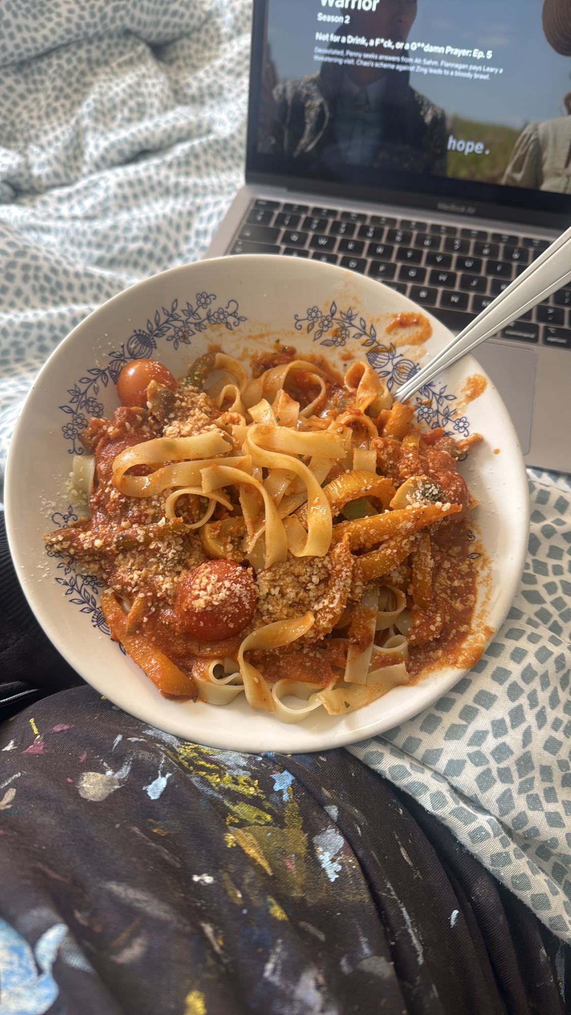 Tagliatelle with Veg Sauce