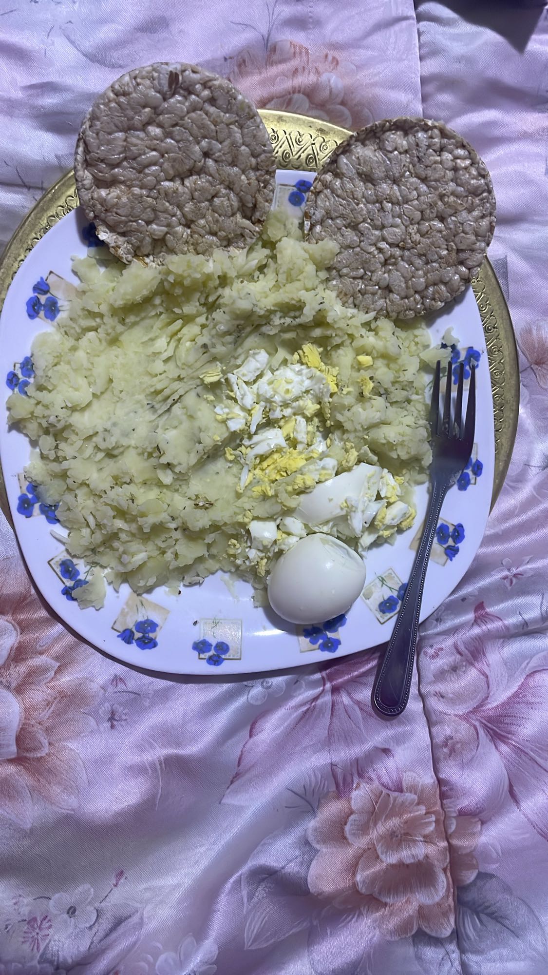 Eggs and Potatoes Plate