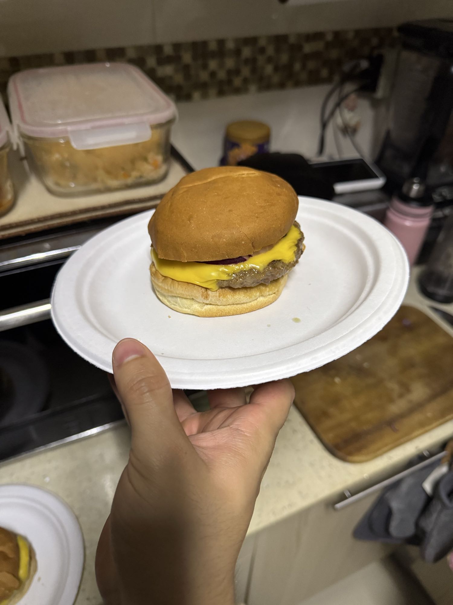 Hamburguesa con queso