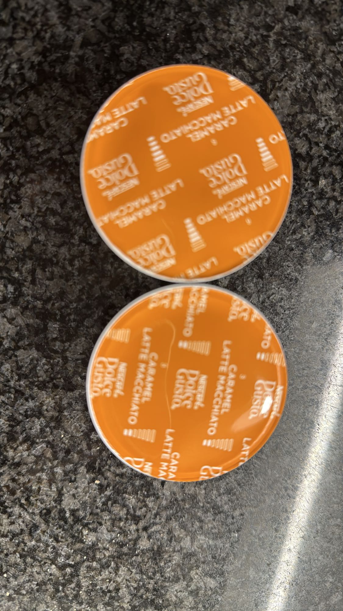 Caramel Latte Macchiato cups