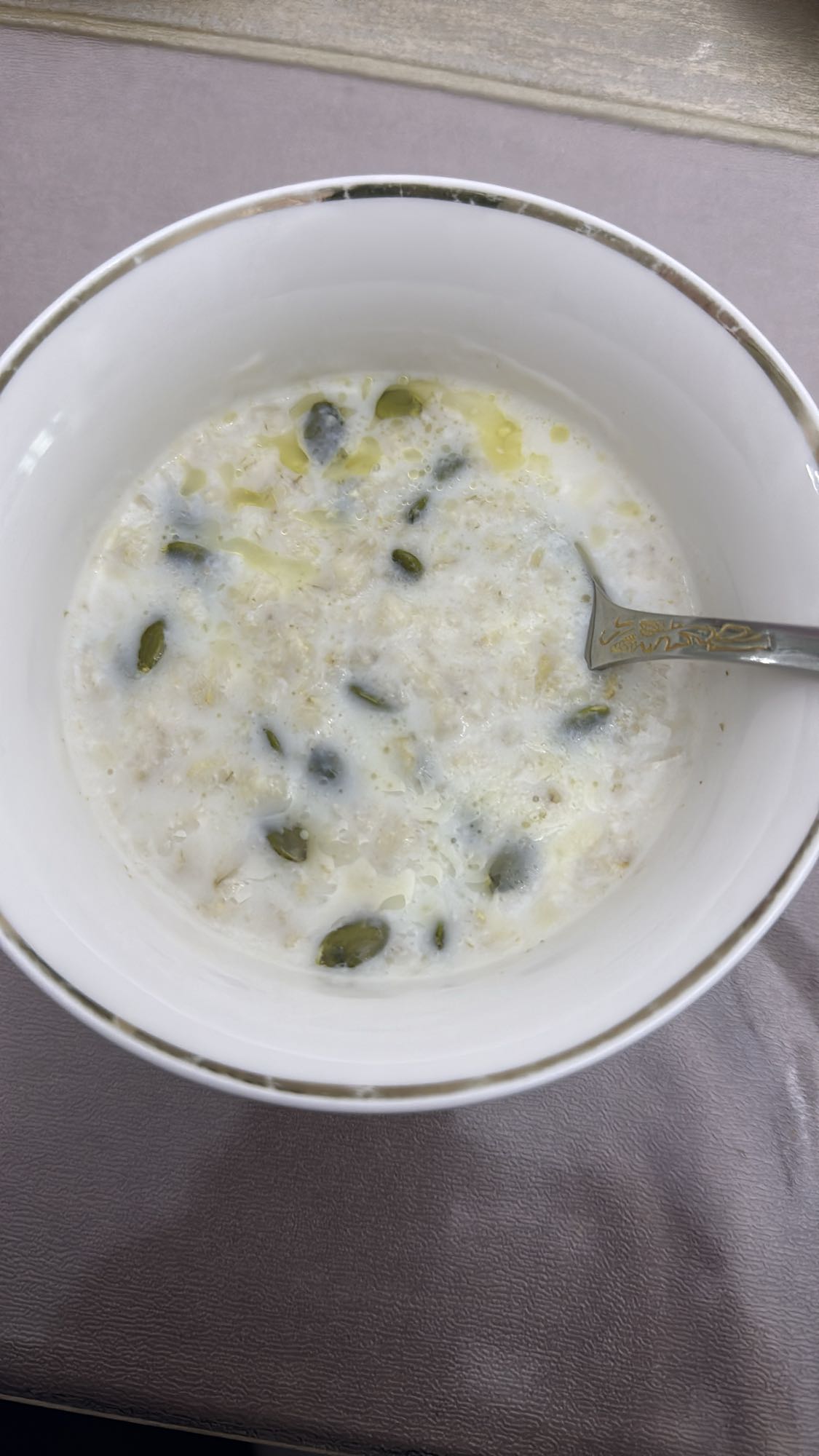 овсянка с семечками