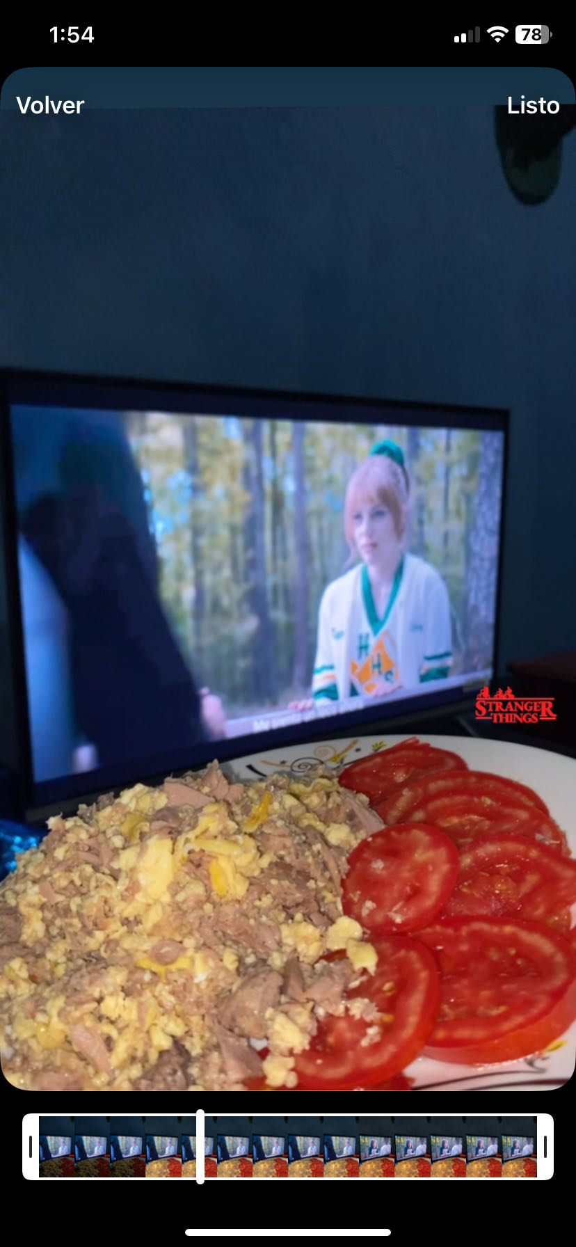 huevo, atún y tomate