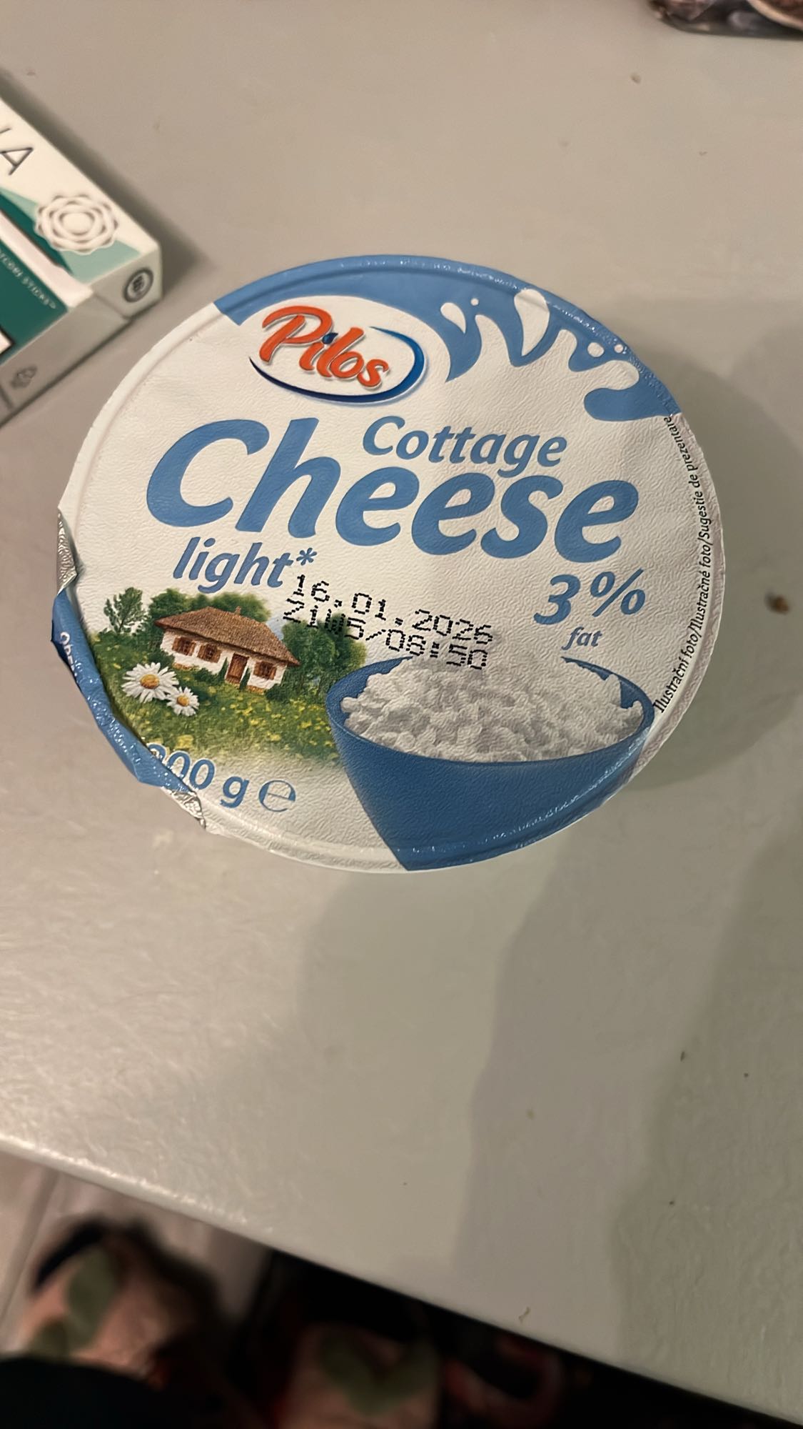 Brânză cottage light