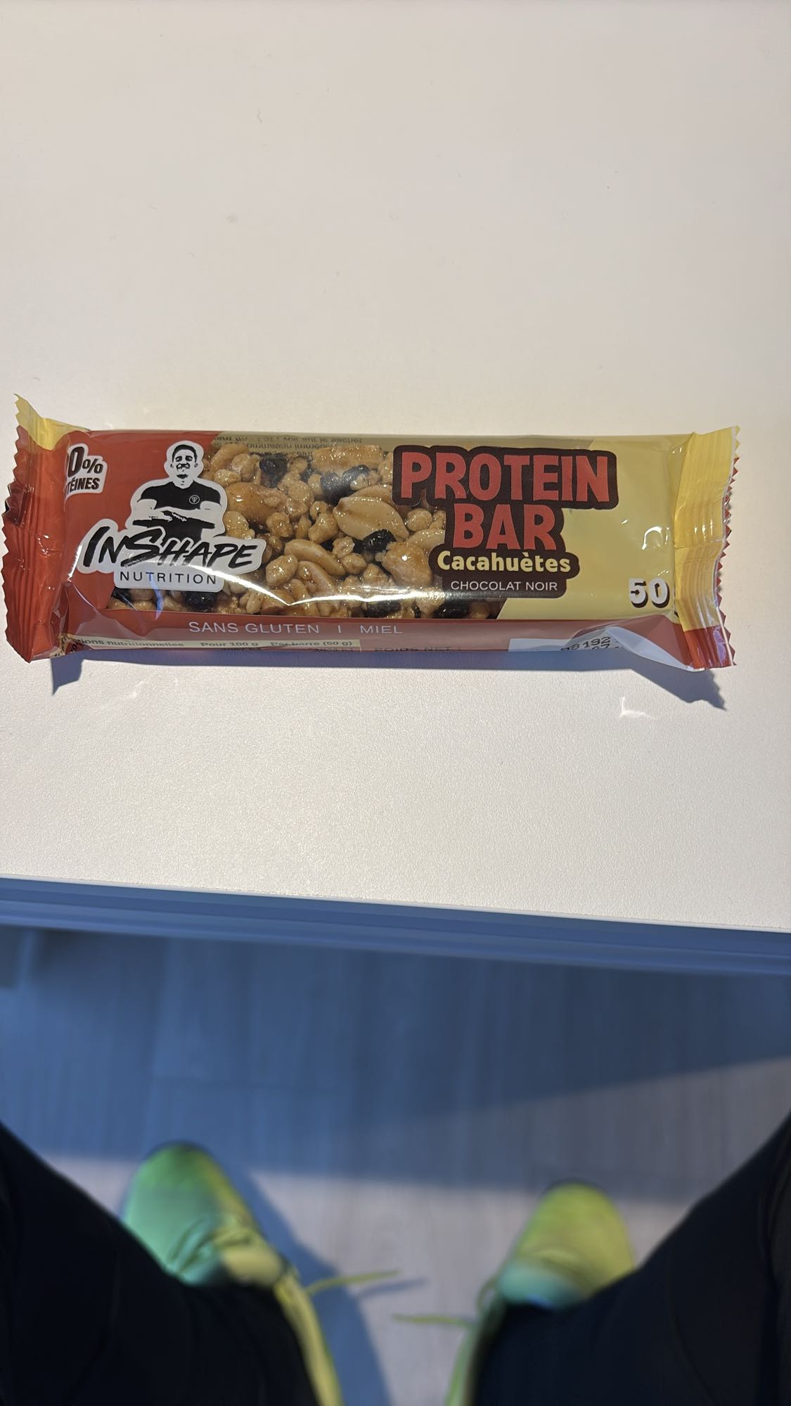 Barre protéinée cacahuètes