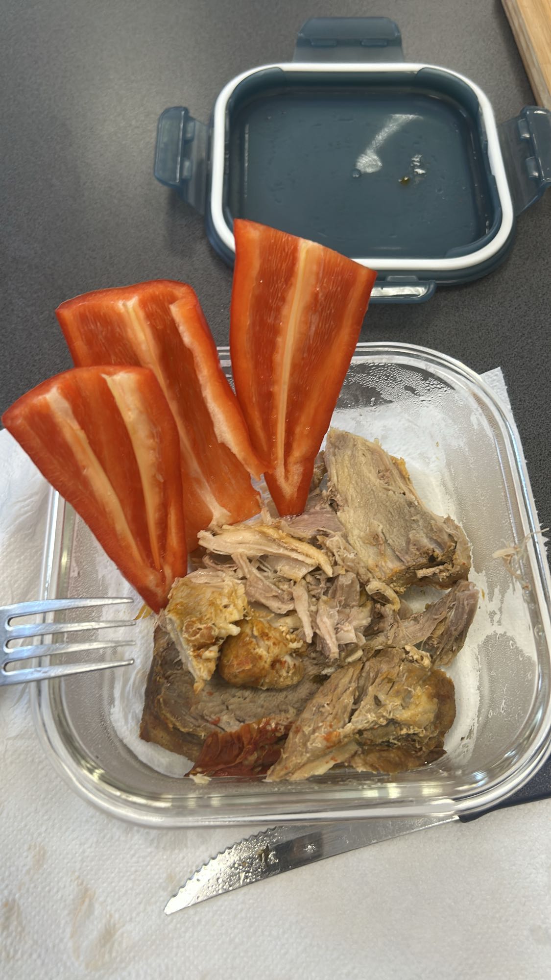 Carne de porc cu ardei gras