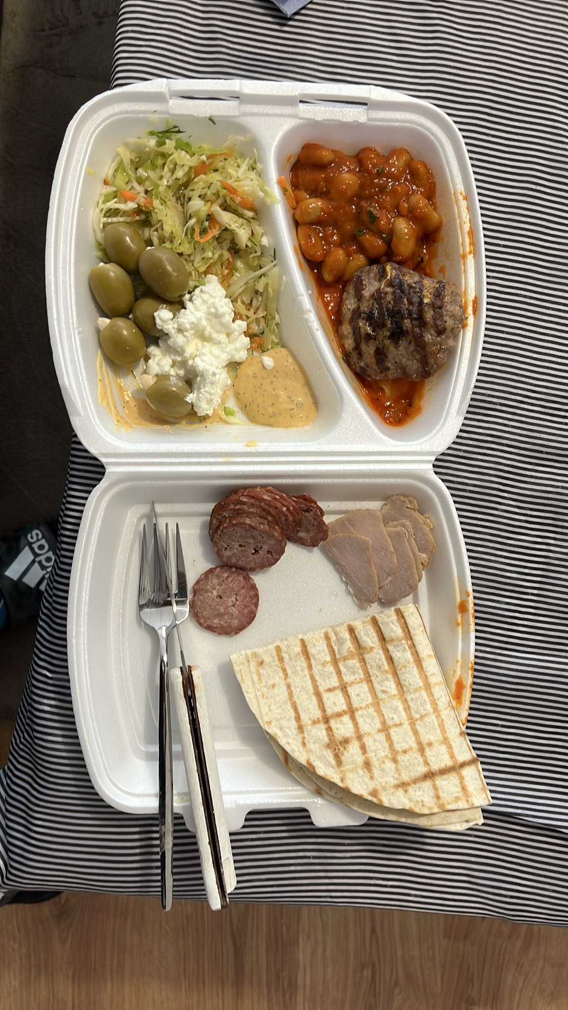 Скара микс с гарнитури