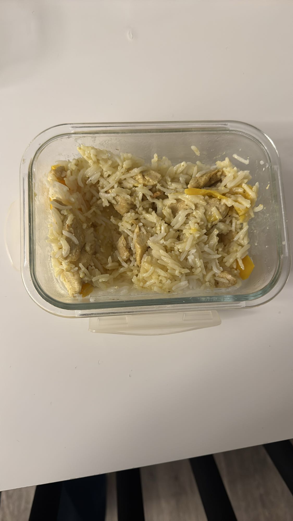 Kycklingris med paprika