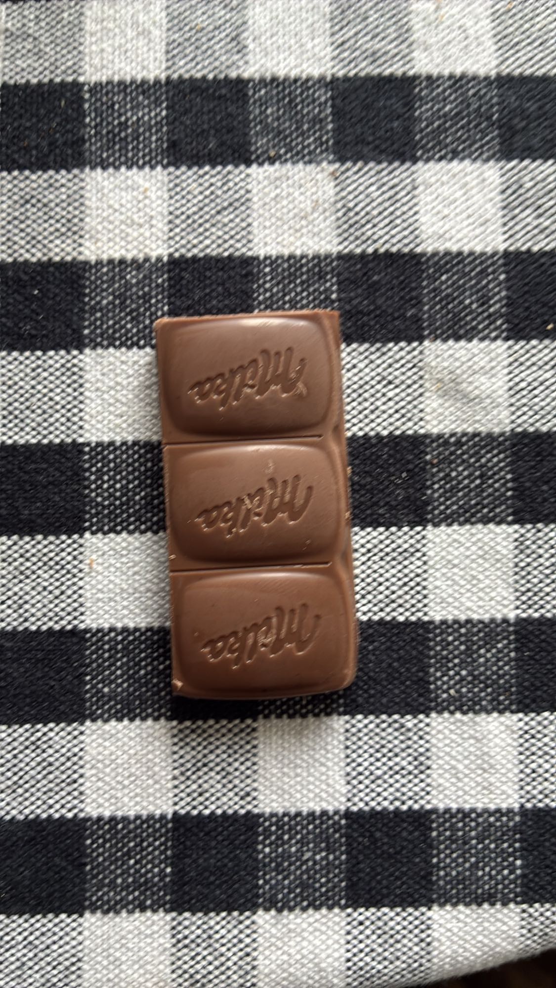 Melkchocolade blokjes