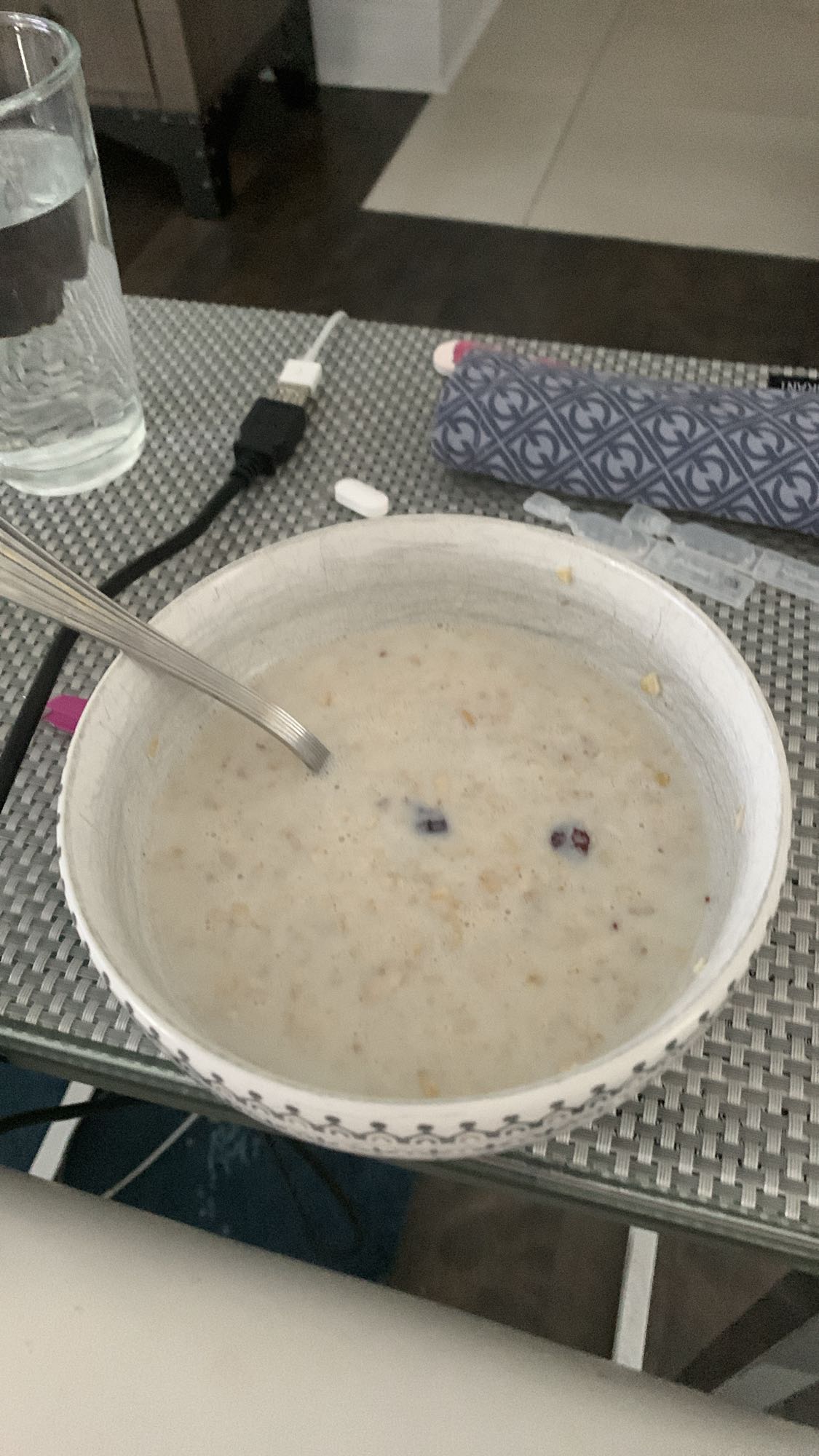 porridge aux fruits secs