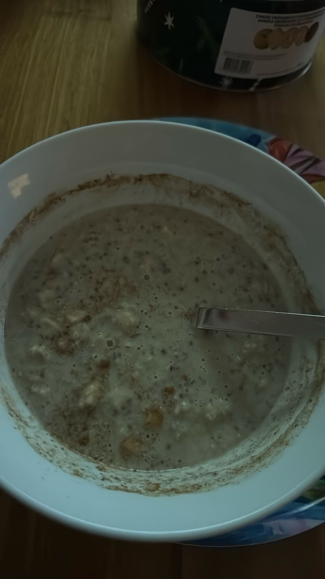 Havregrynsgröt med mjölk
