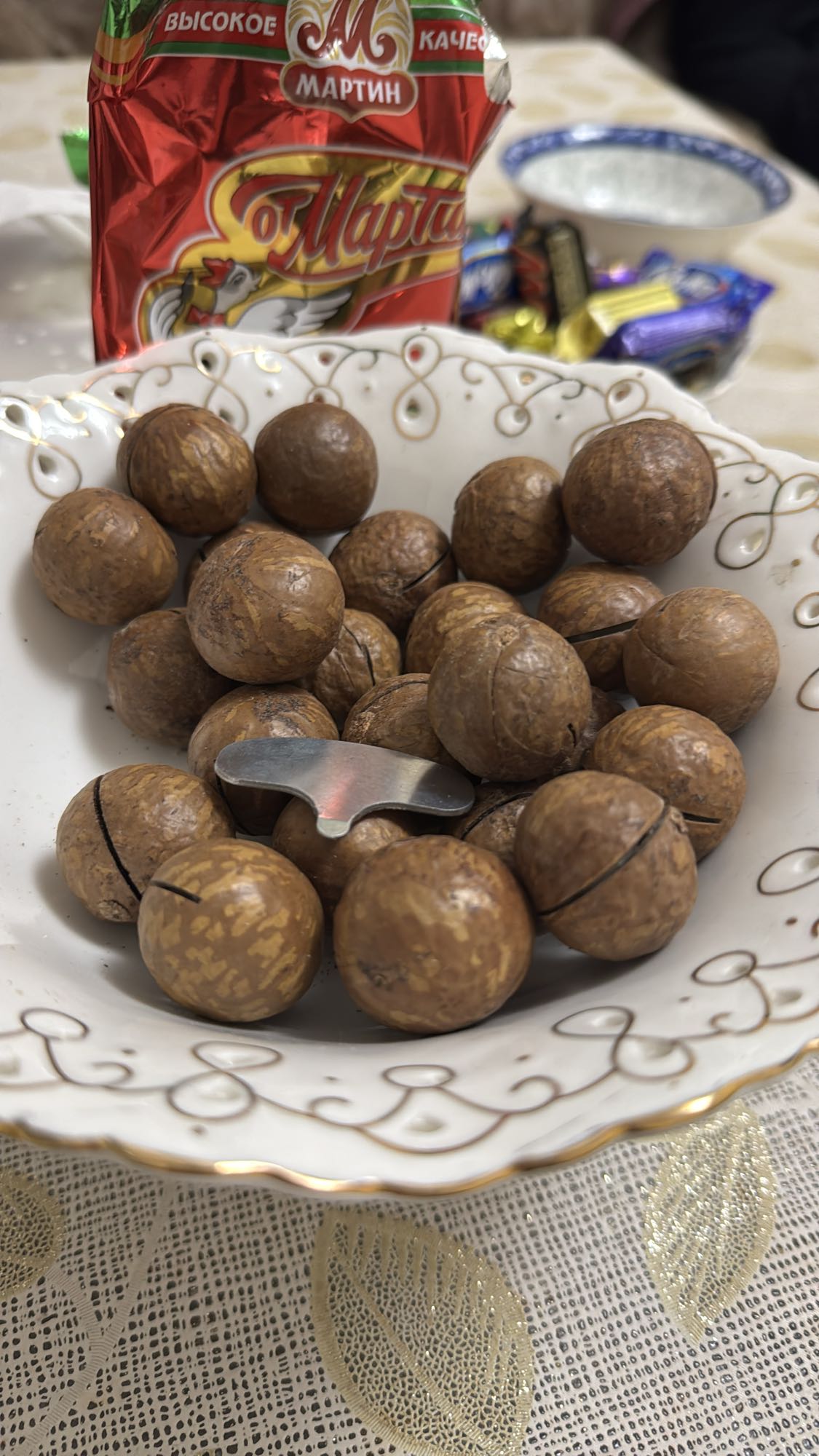 макадамия орехи