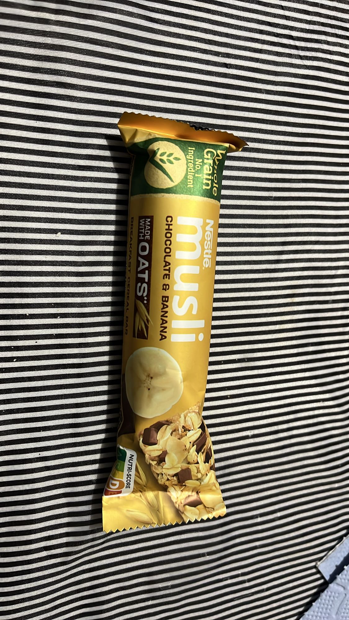 мюсли бар с банан