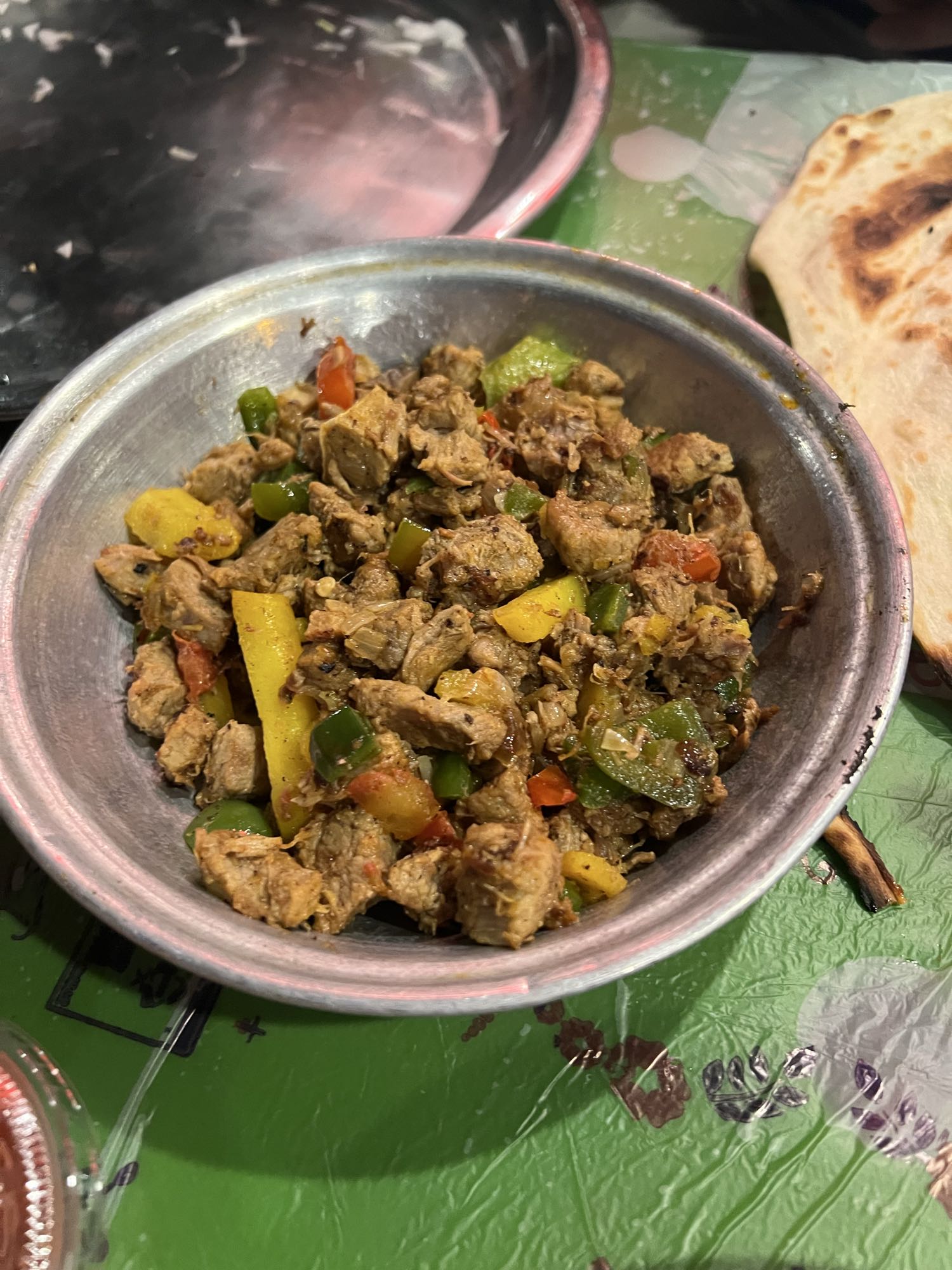 Spiced Meat with Veggies