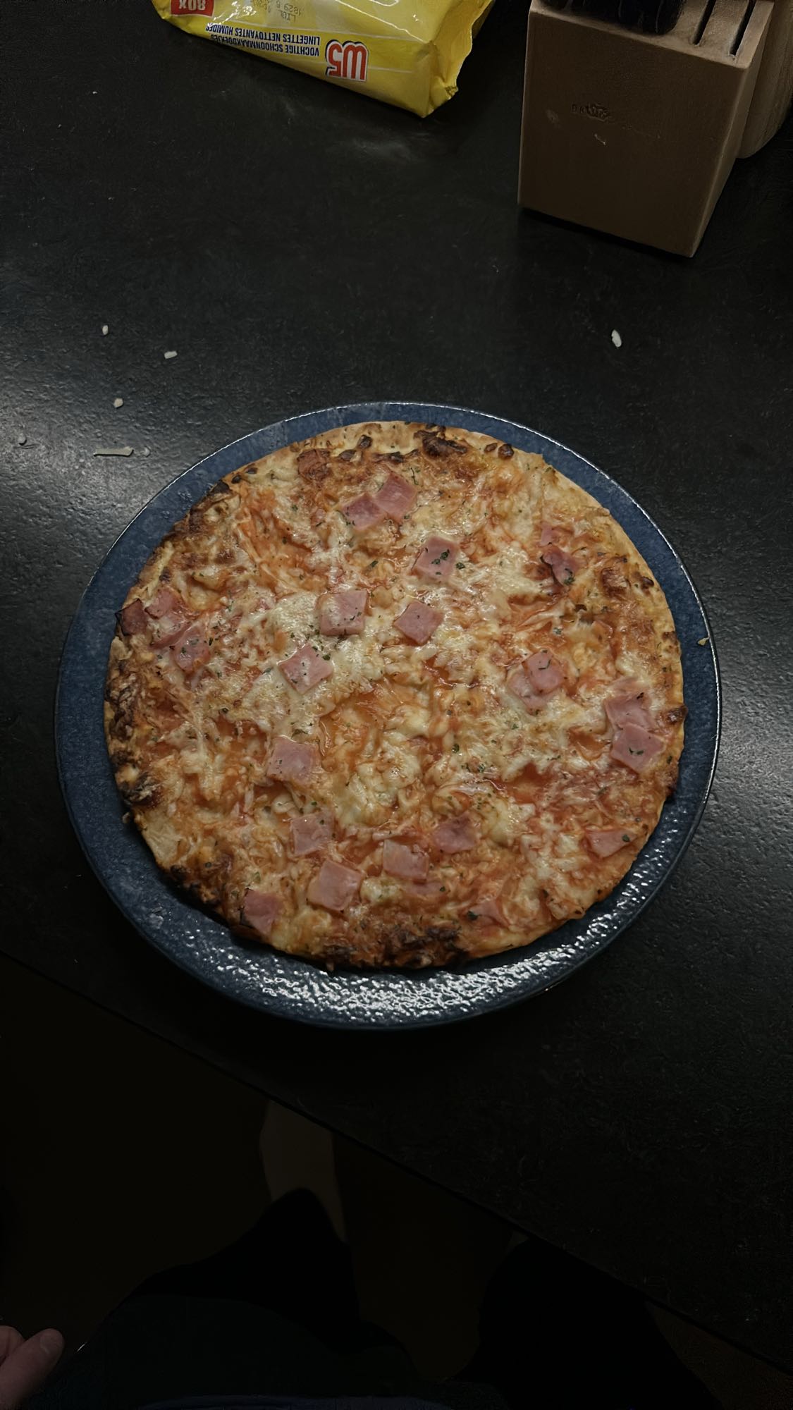 ham kaas pizza