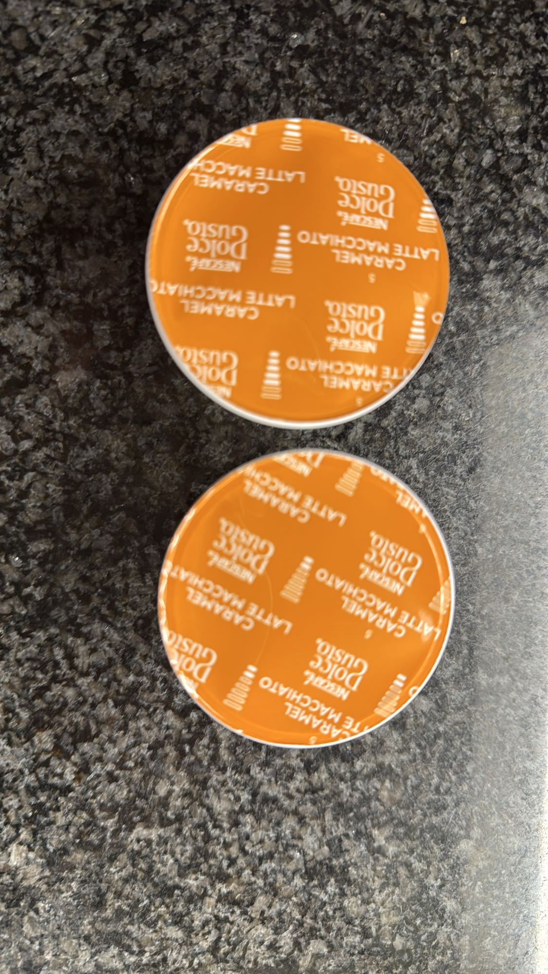 Caramel latte macchiato