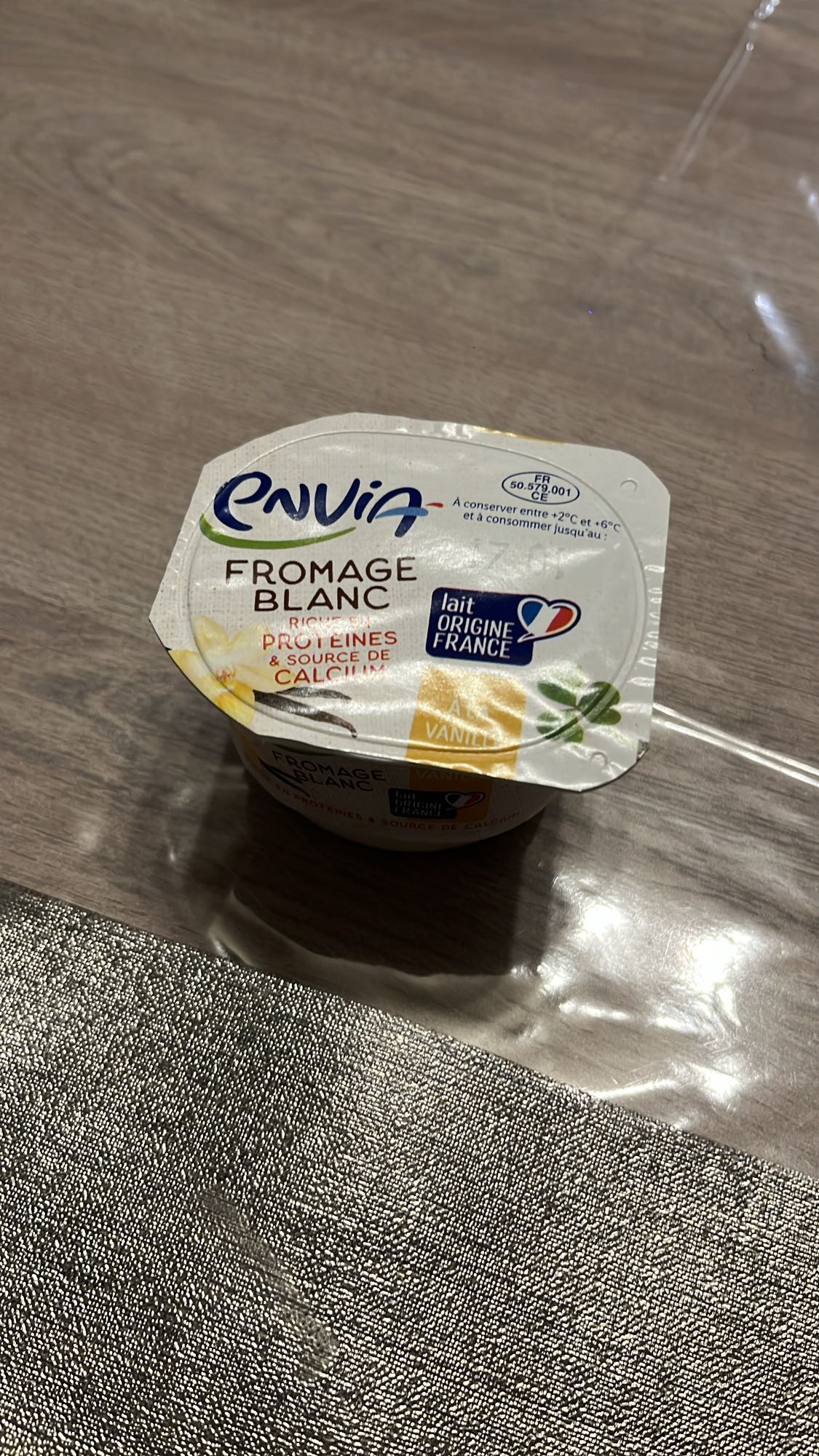 Fromage blanc vanille