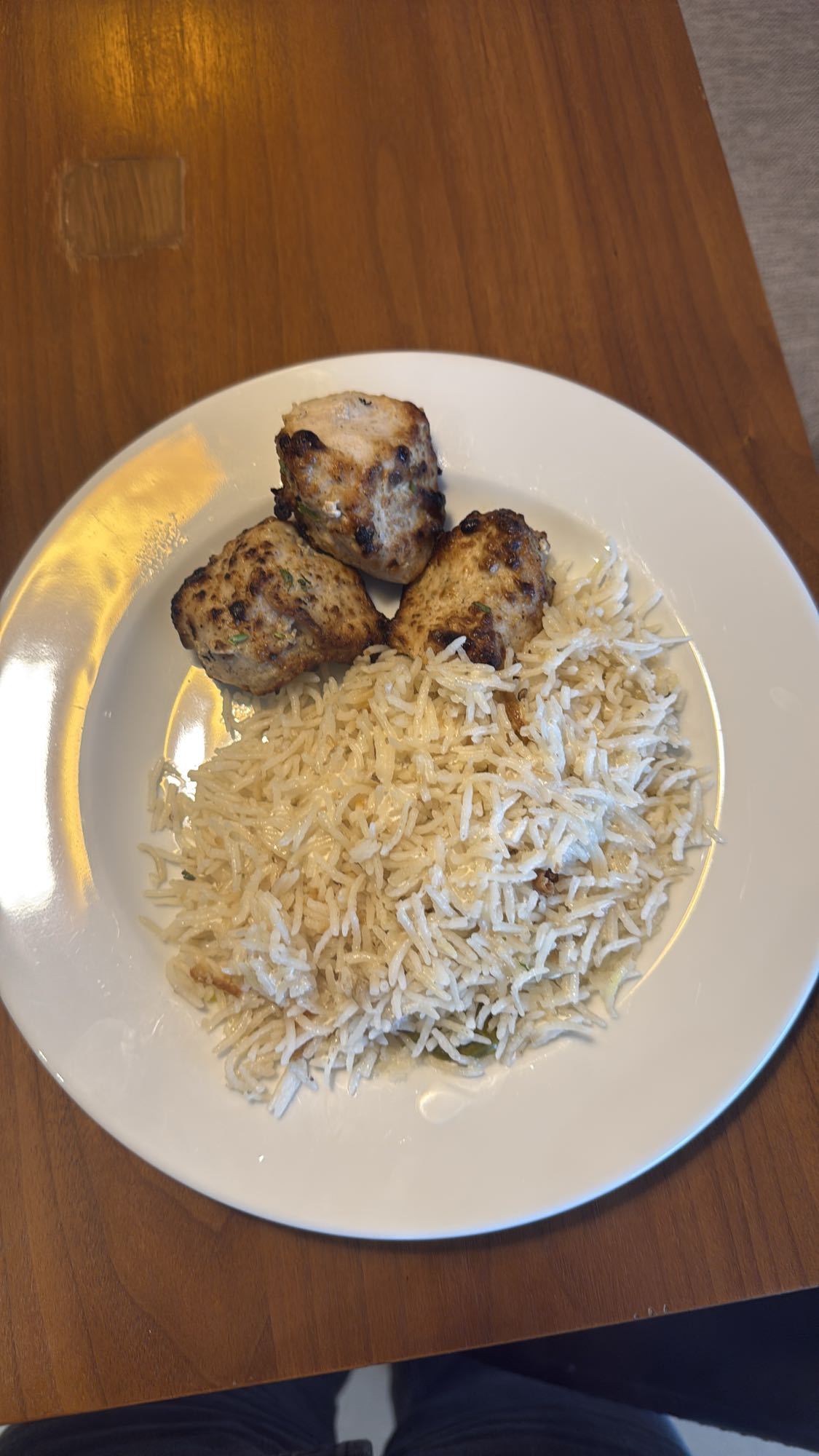 Grilled Chicken with Rice