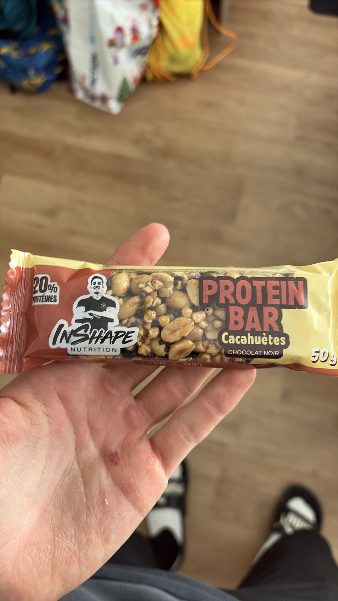 Barre protéinée cacahuètes