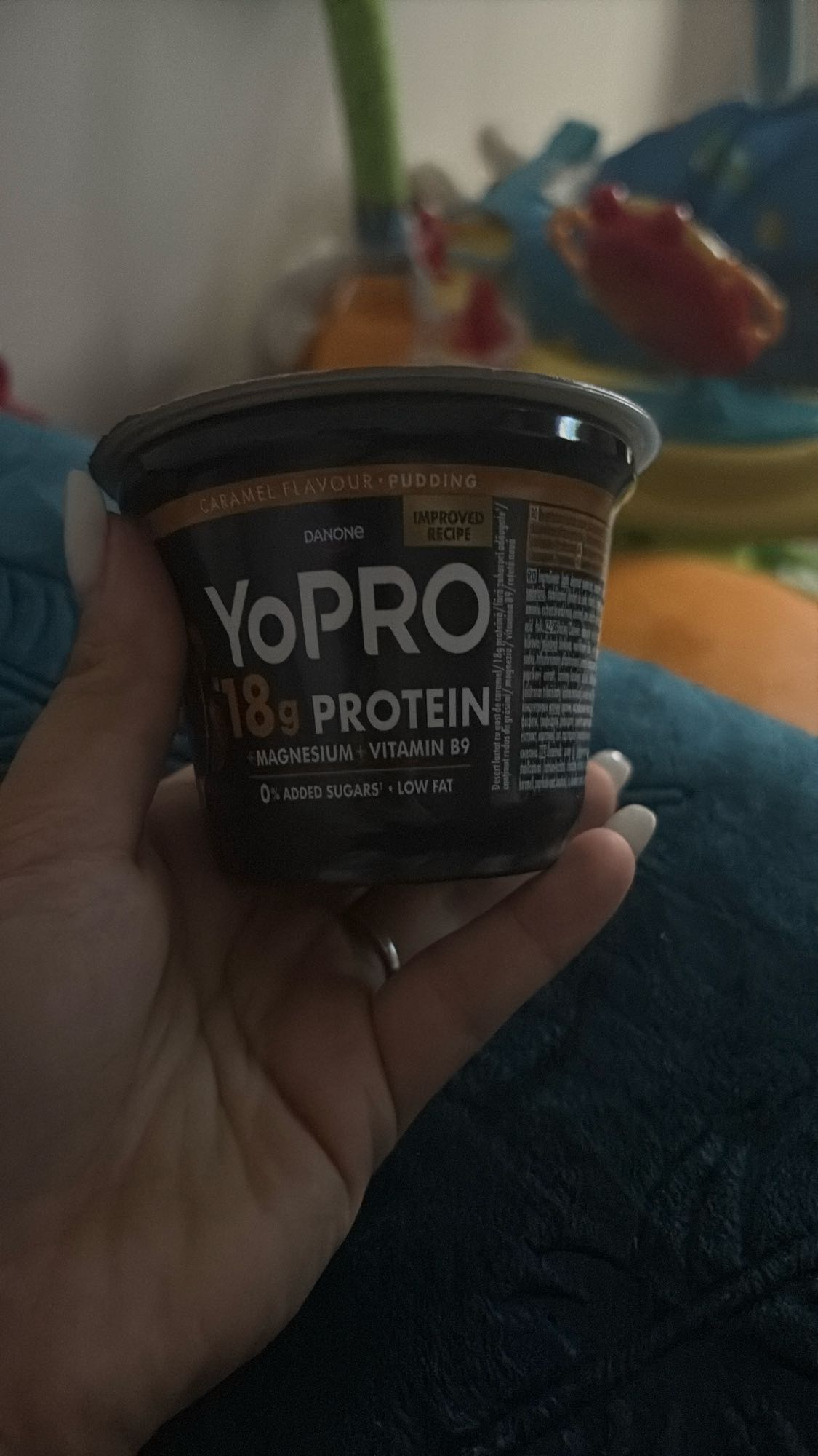 Budincă caramel YoPRO