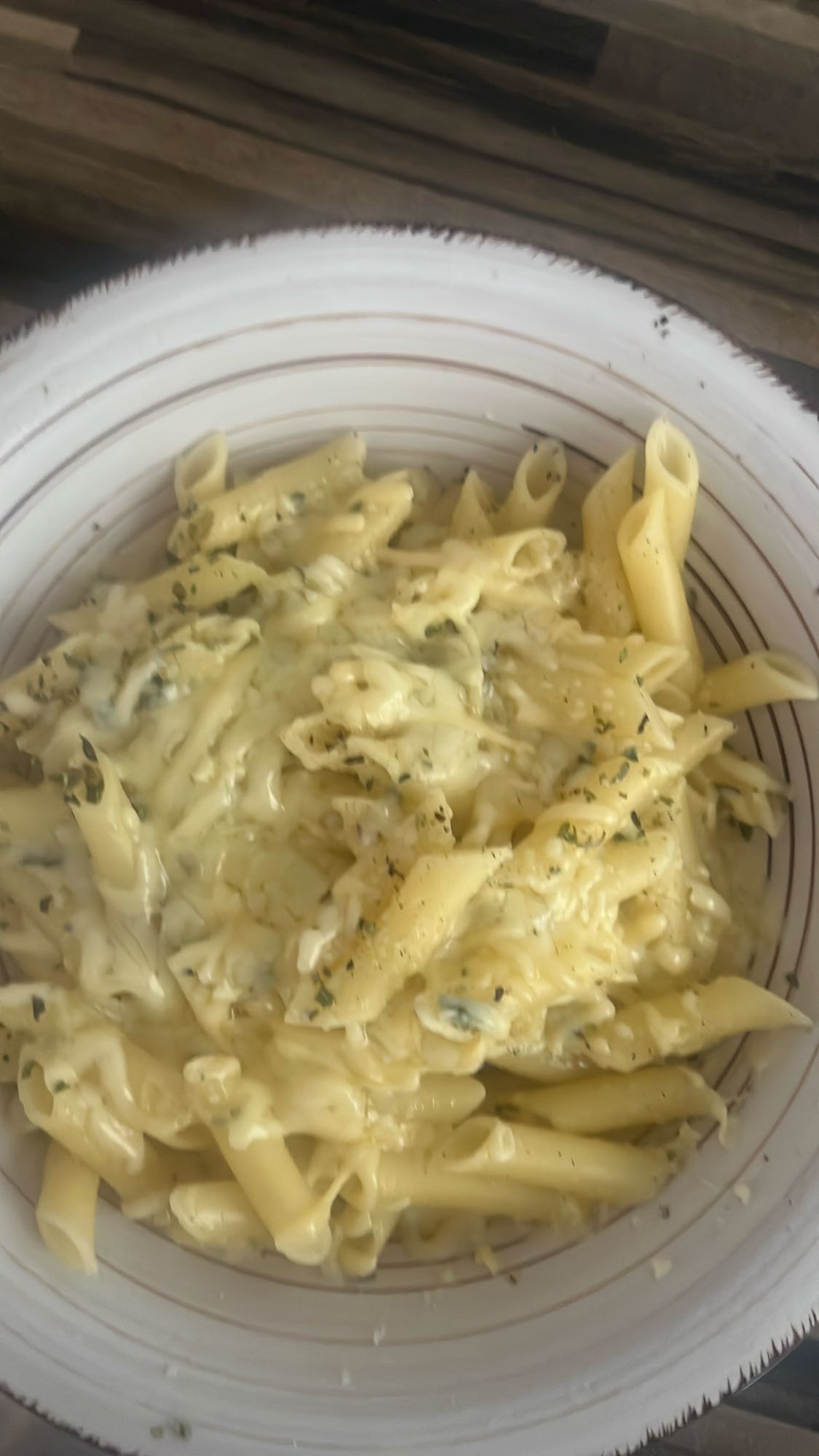 pasta con queso