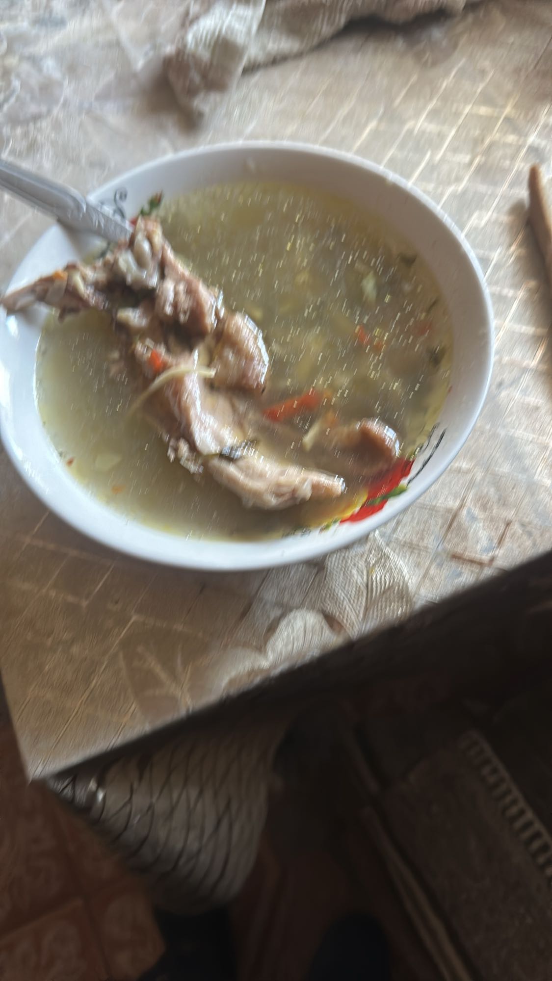 Supă de pui cu legume