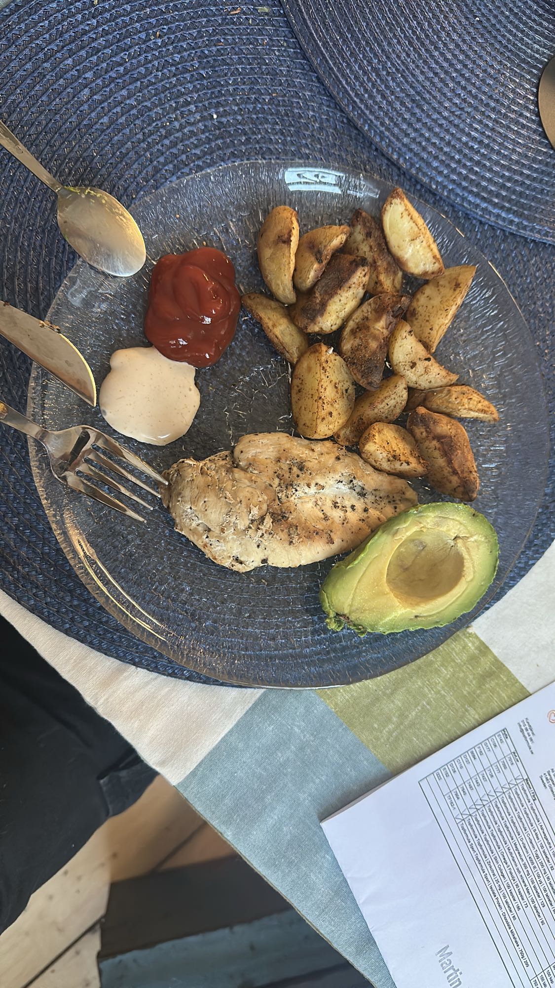 Kyckling med potatis