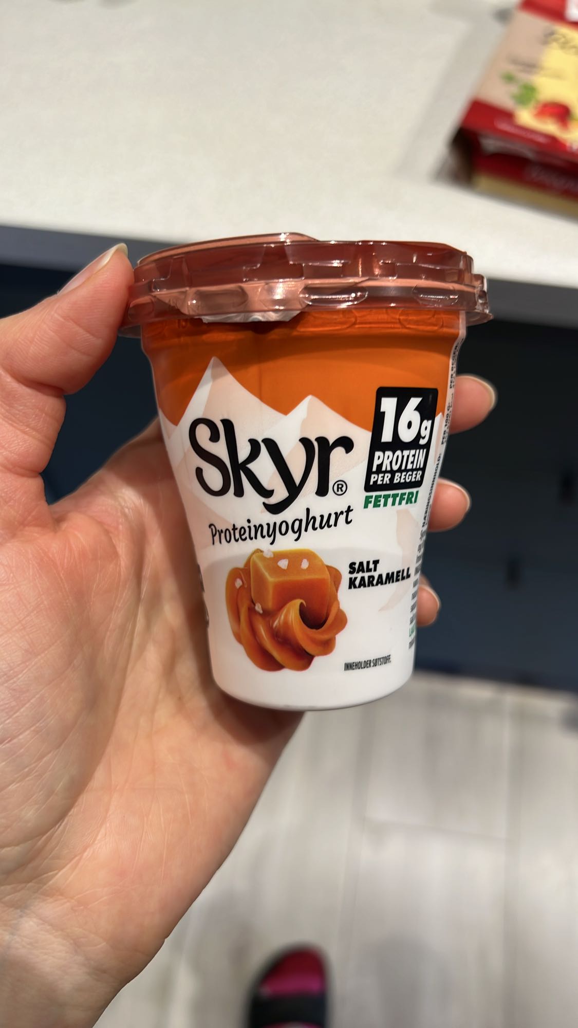 Salted Caramel Skyr Yogurt
