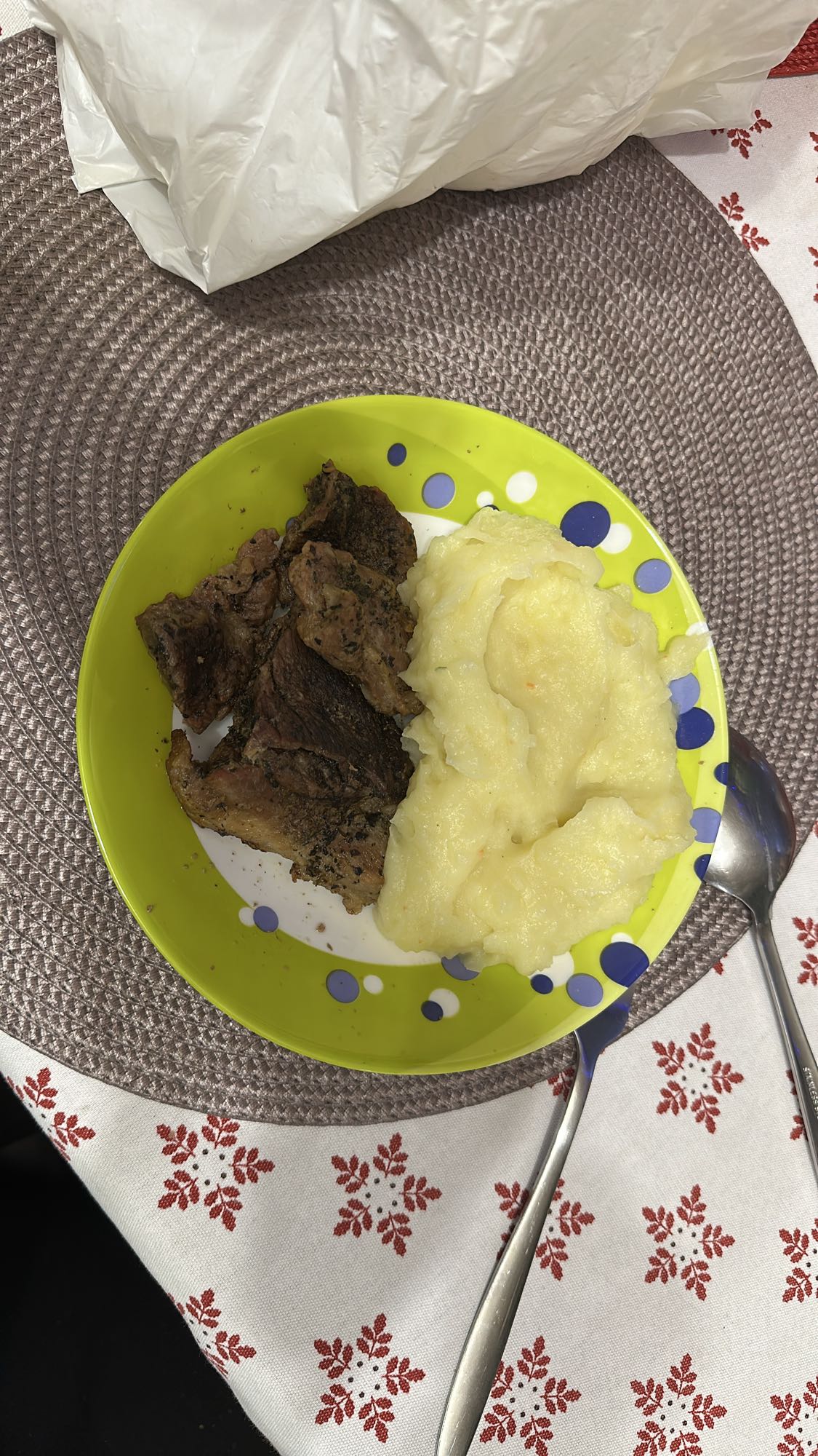 Piure cu carne de vită