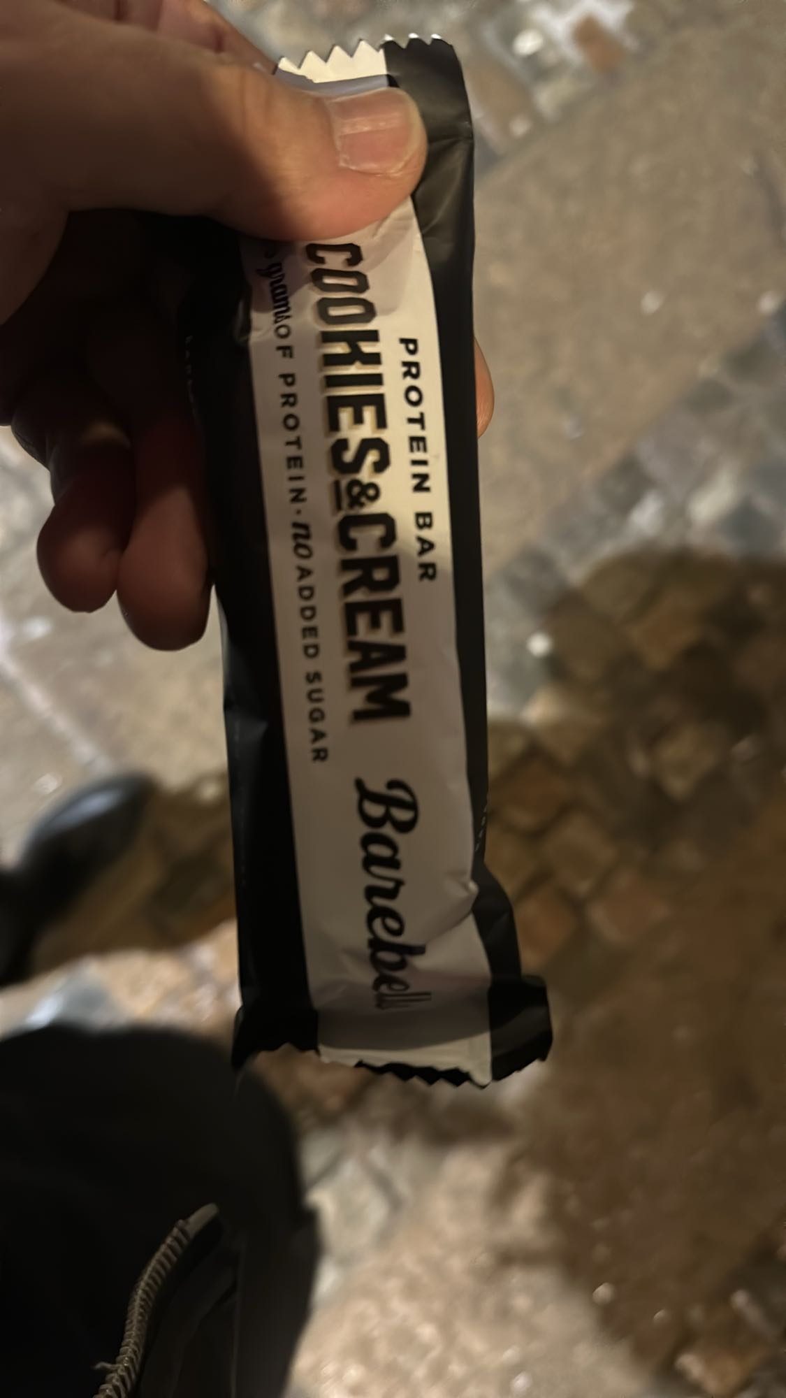 Cookies & Cream proteinbar