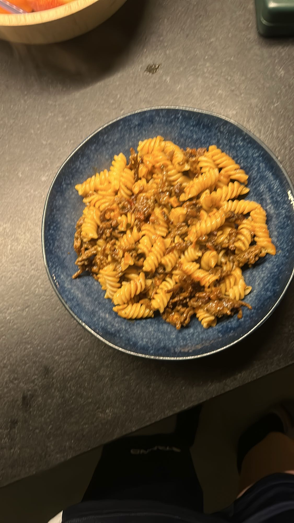 Pasta met gehaktsaus