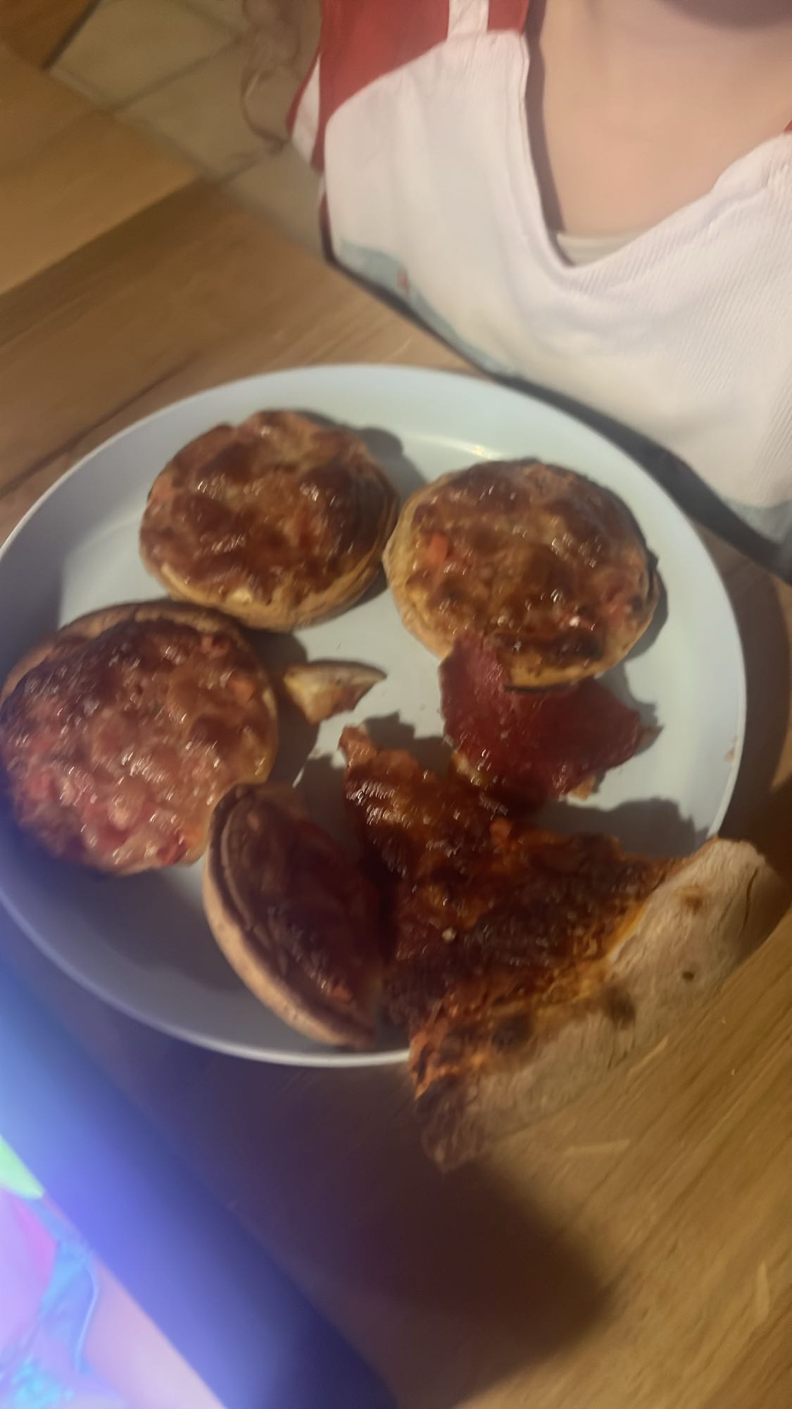 Mini pizza's en pizzapunt