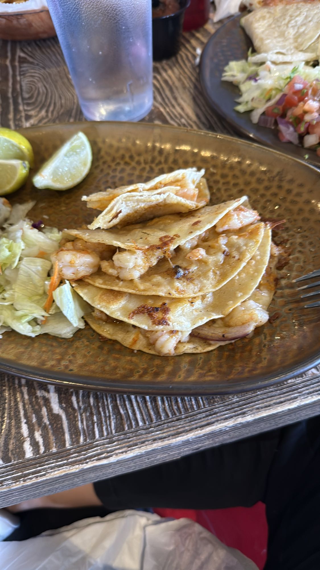 Shrimp Tacos Plate