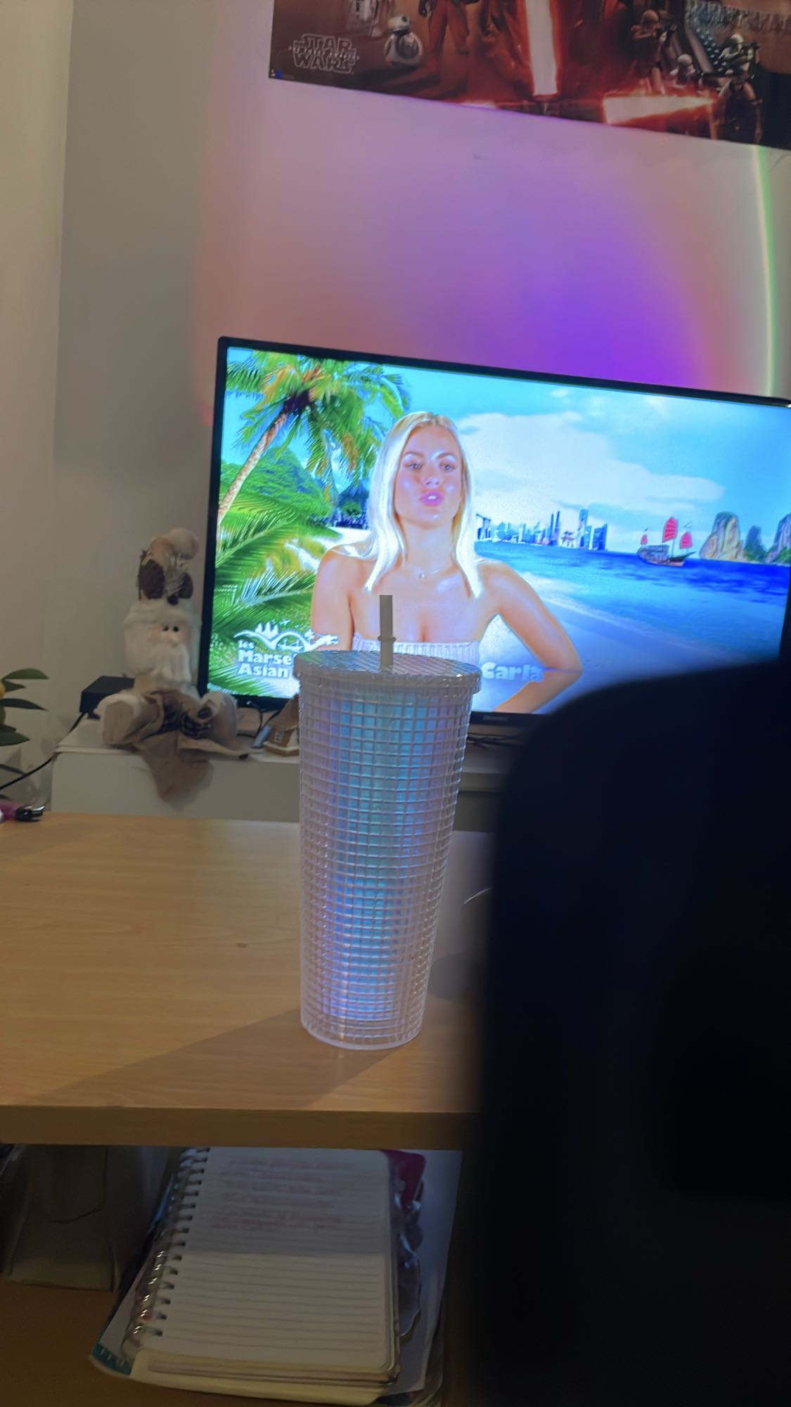 Grande gobelet d'eau