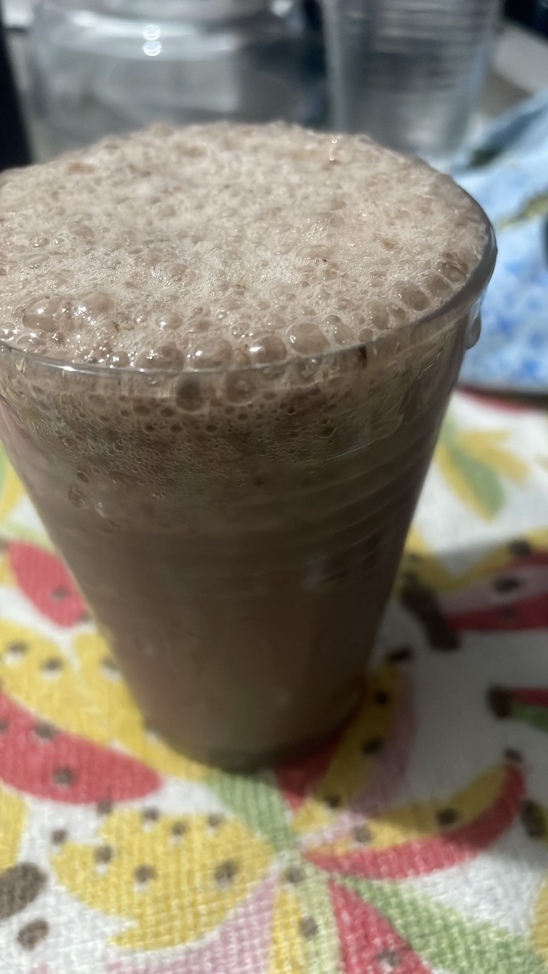 vitamina de chocolate