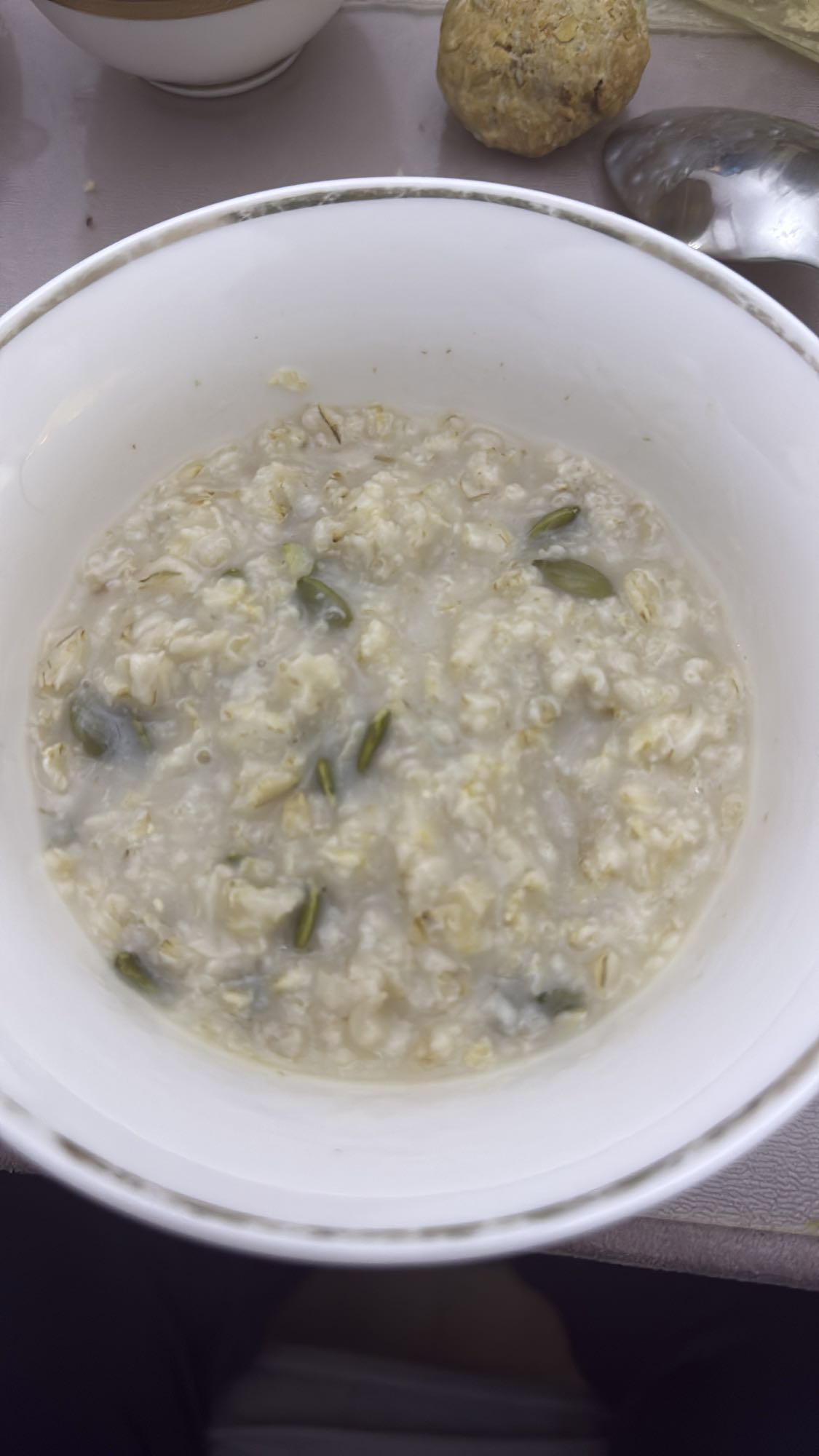 овсянка с семечками