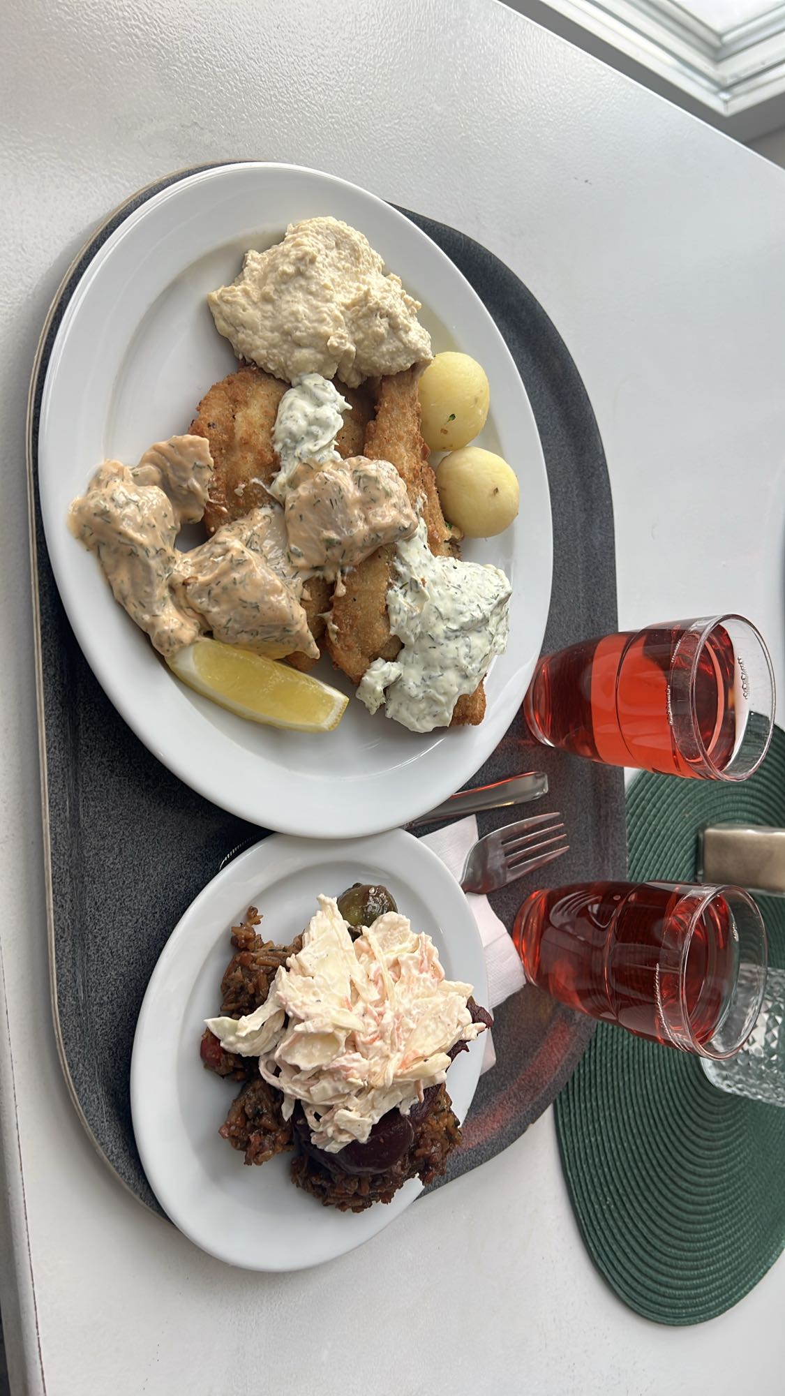 Fisk med potatis & sallad