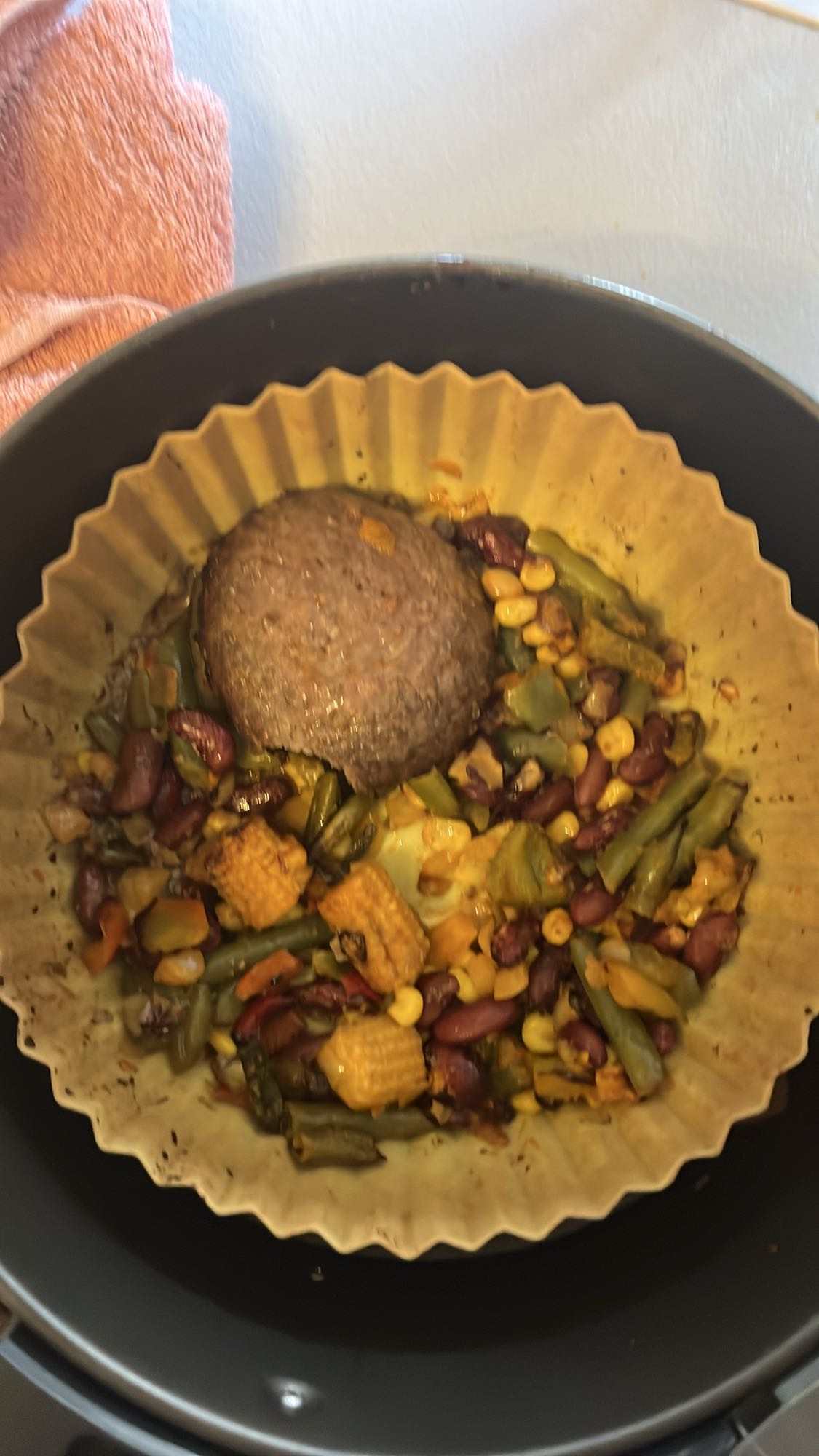 Chiftea cu legume la cuptor