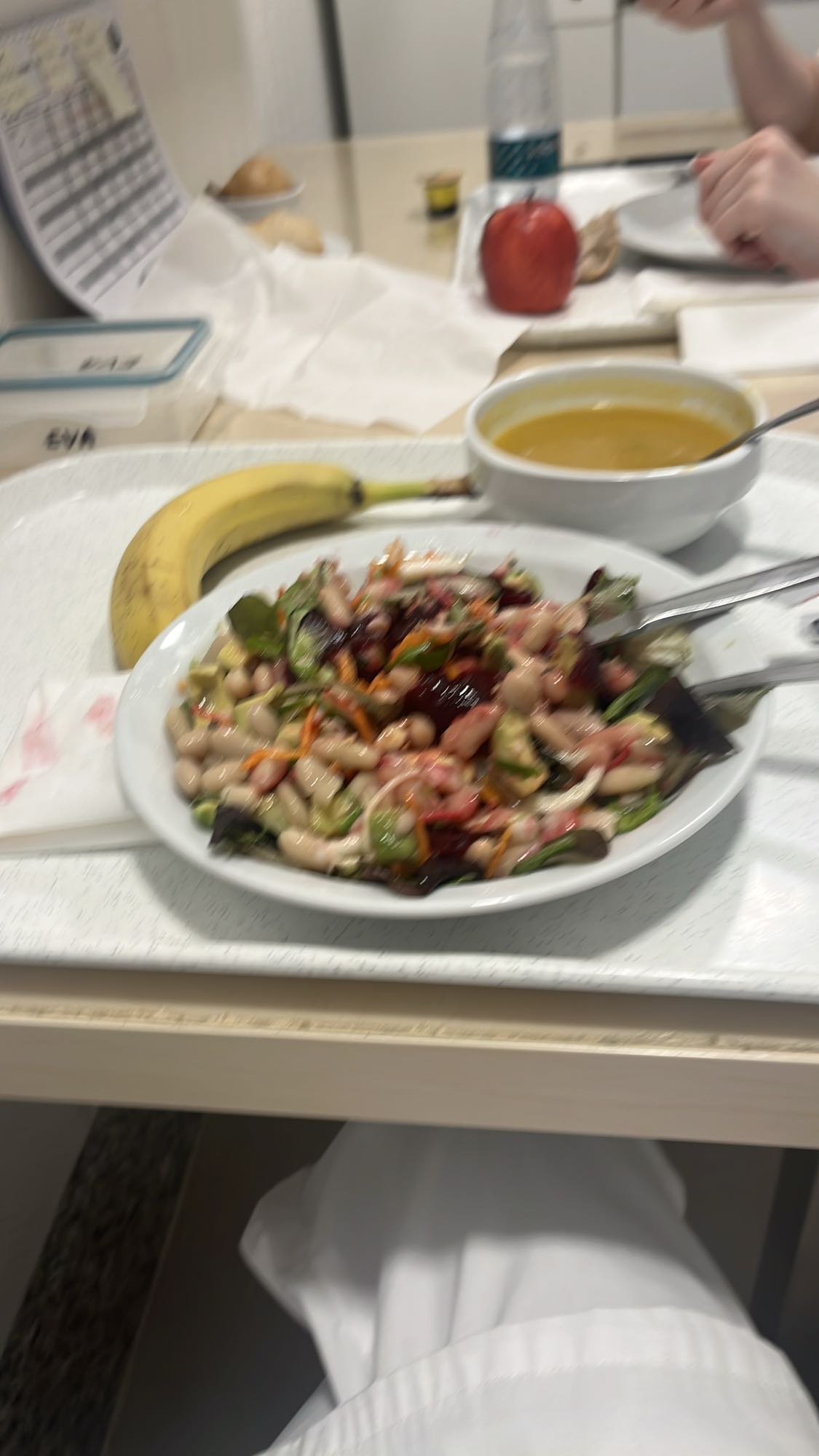 Déjeuner santé hôpital