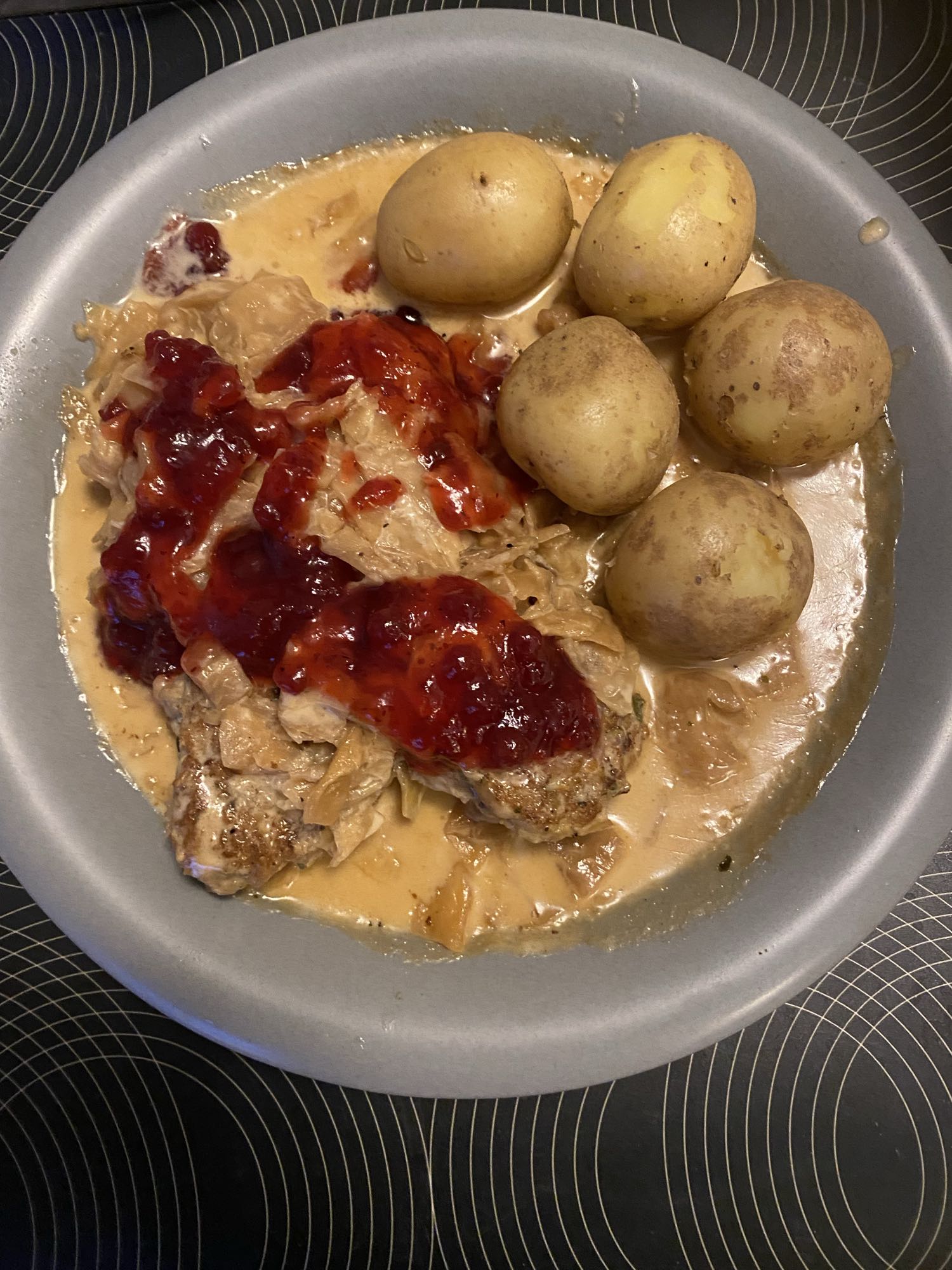 Fläskkotlett med potatis