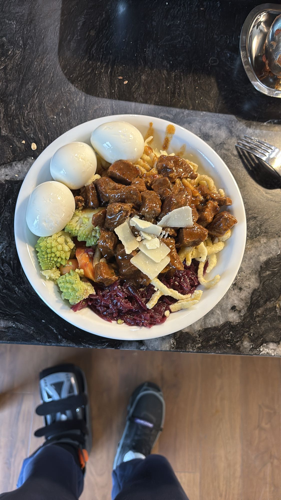 Bol de boeuf et légumes